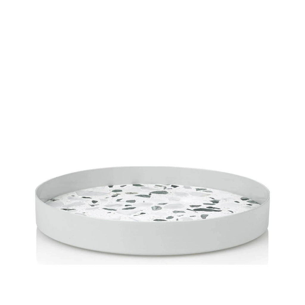 Lucie Kaas Erat Tray White, ø 24,5cm