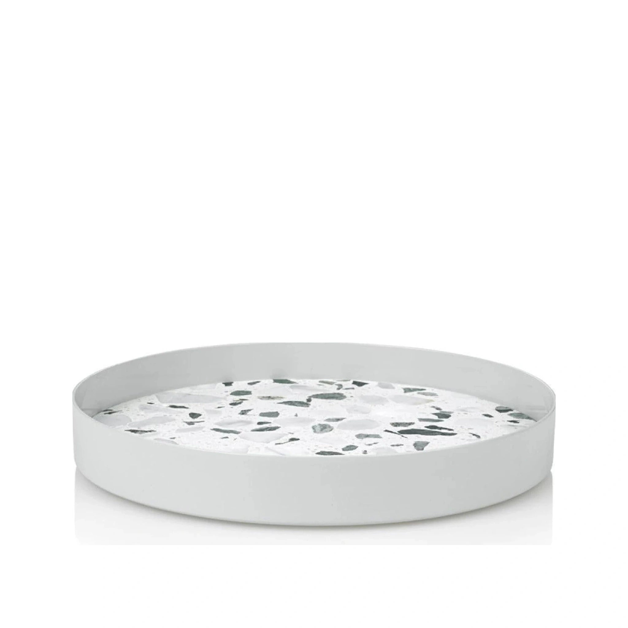 Lucie Kaas Erat Tray White, ø 24,5cm