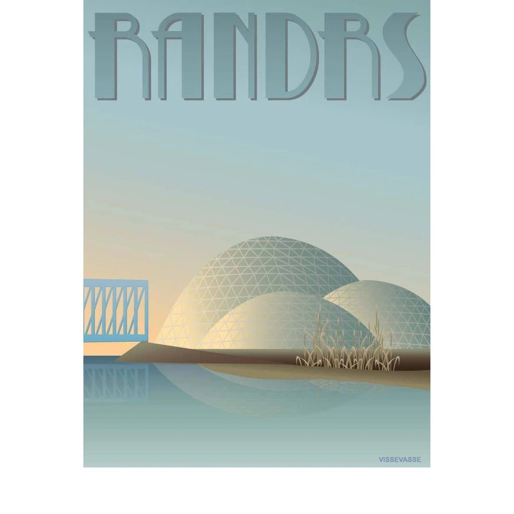Vissevasse Randers Rainforest Poster, 15 X21 Cm