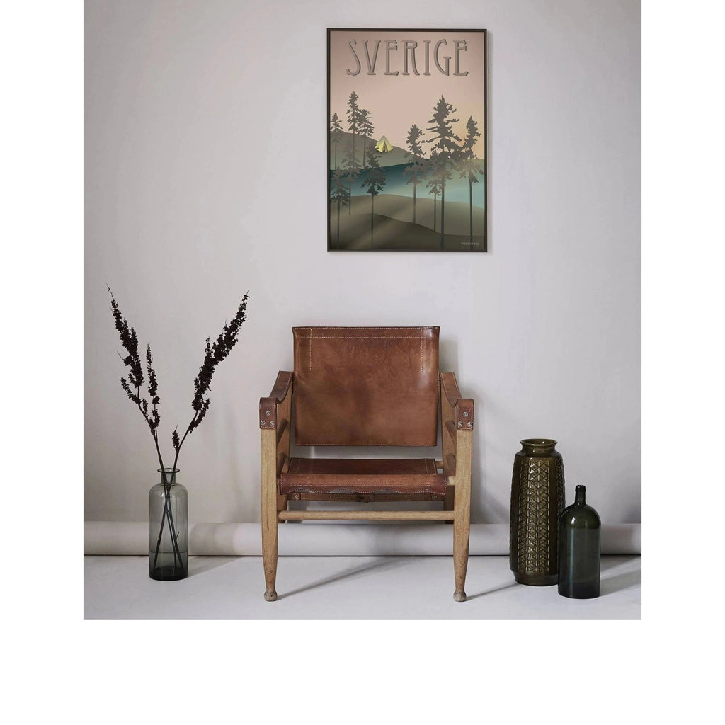 Vissevasse Sweden Forests Poster, 15 X21 Cm