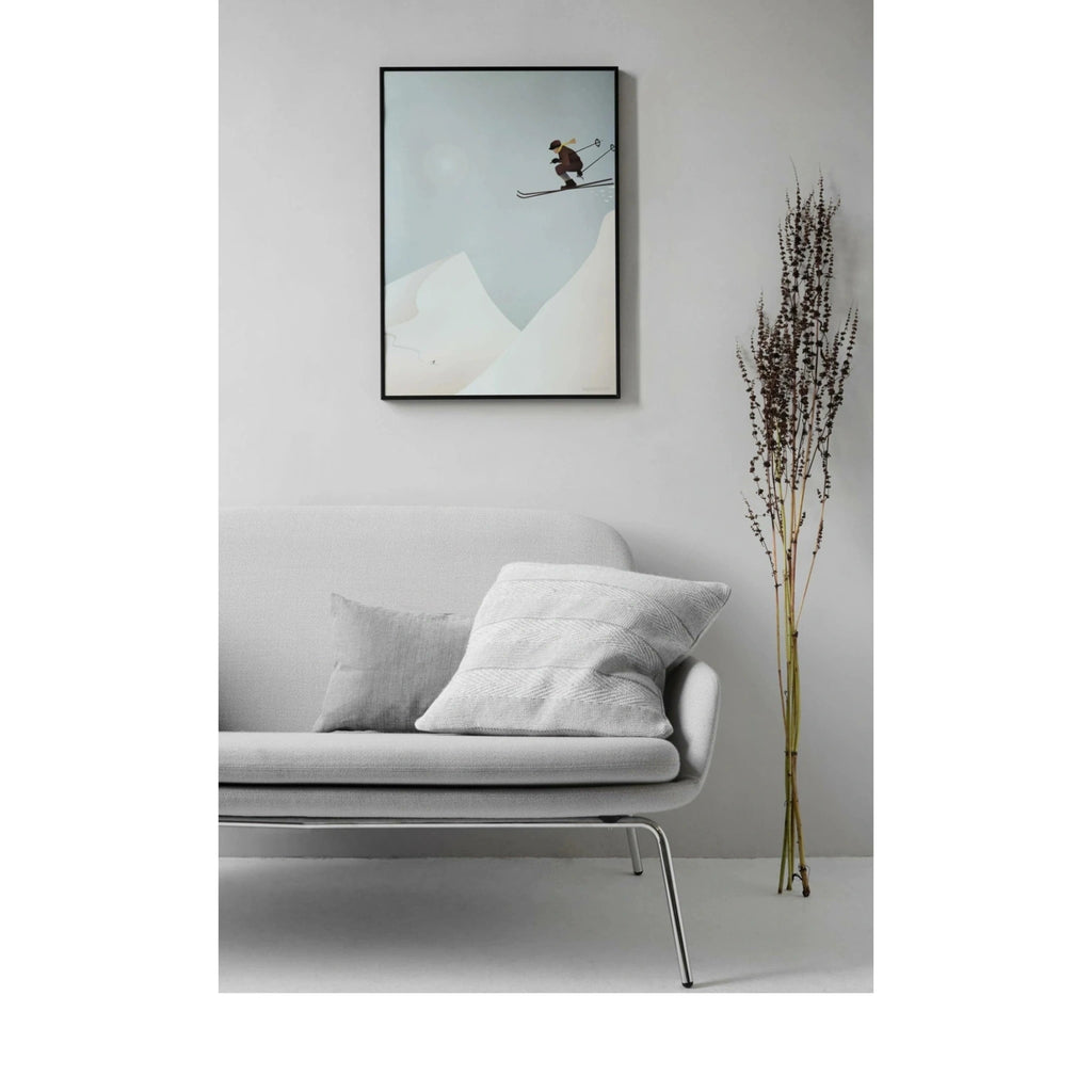 Vissevasse Skiing Poster, 30 X40 Cm