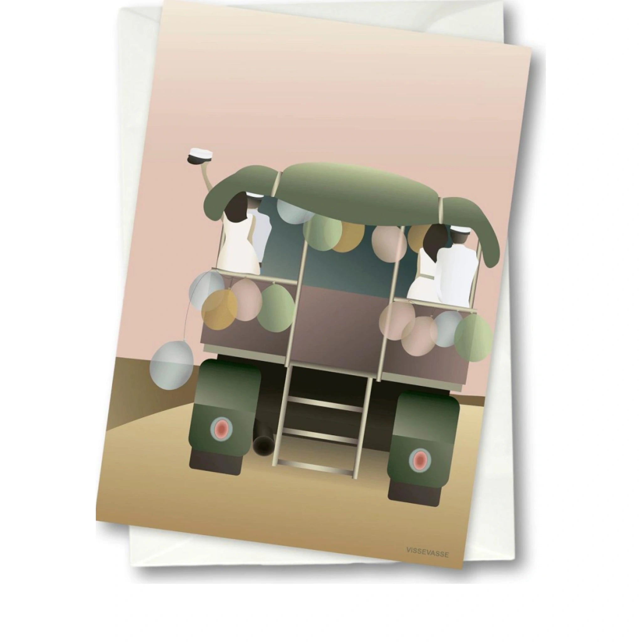 Vissevasse Final Trip Greeting Card, 15 X21 Cm