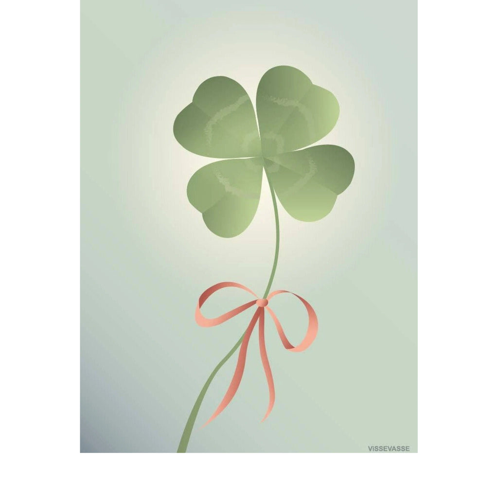 Vissevasse Good Luck Poster, 15 X21 Cm