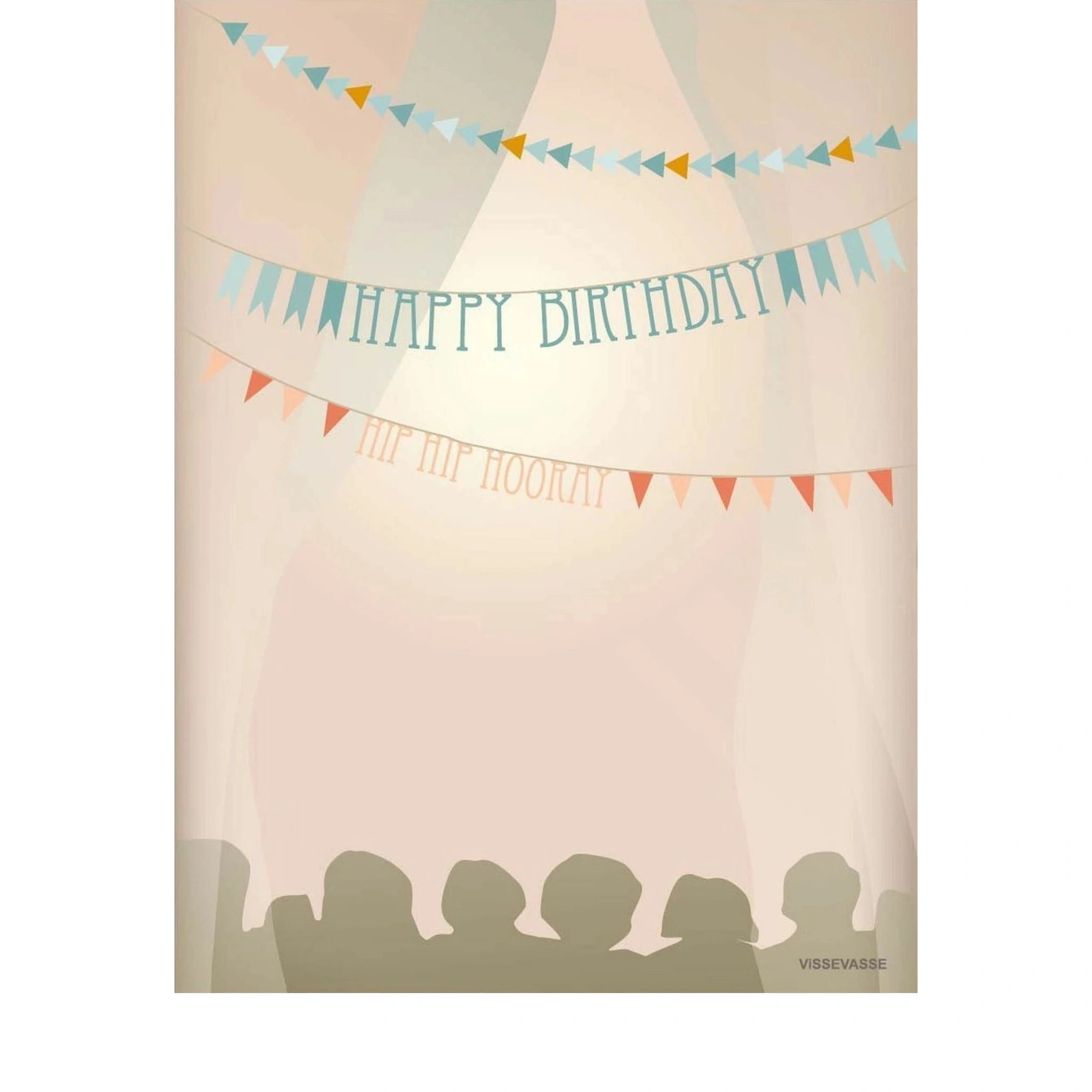 Vissevasse Happy Birthday Garlands Map