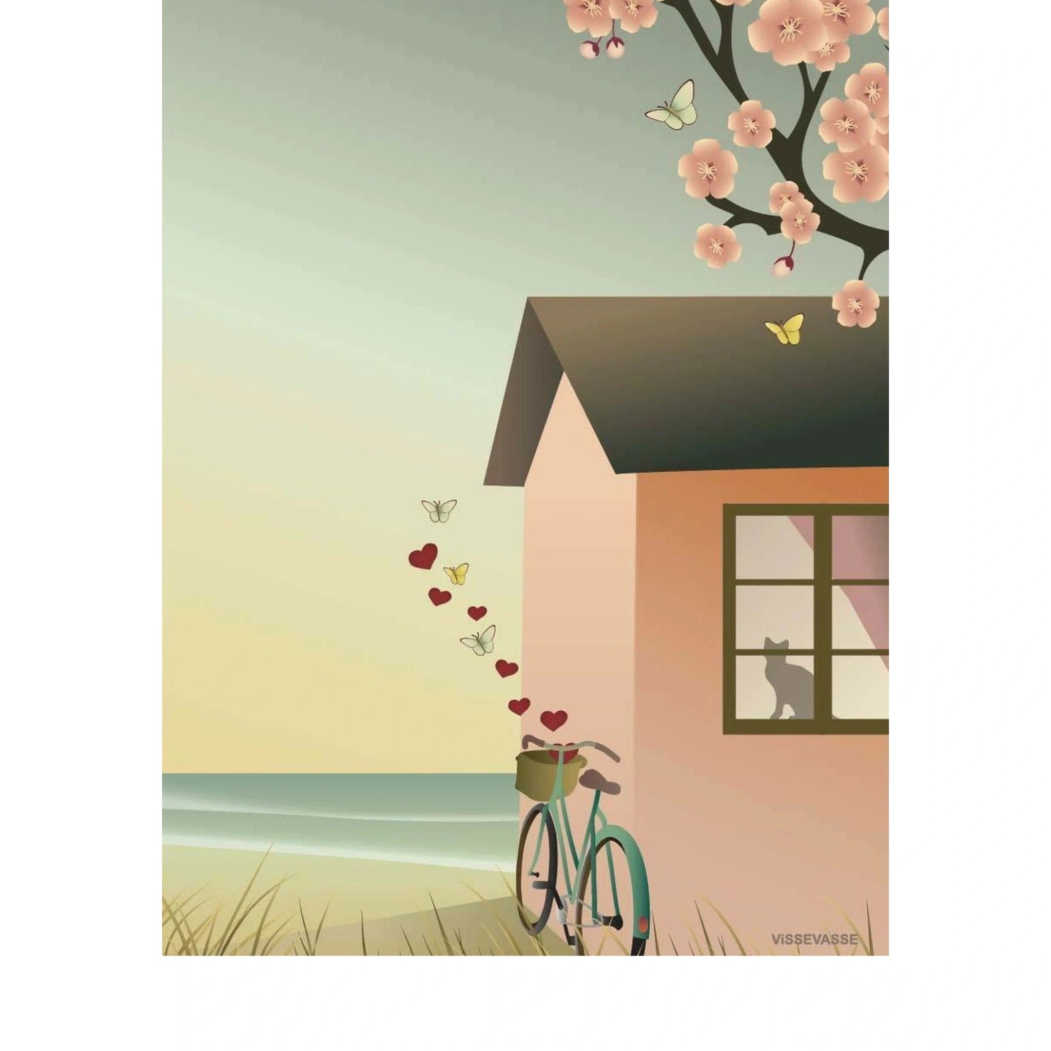 Vissevasse A Basket Of Love Card, A7