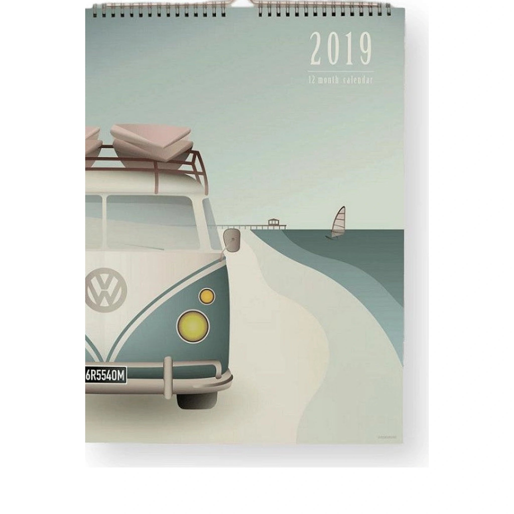Vissevasse Wall Calendar 2019