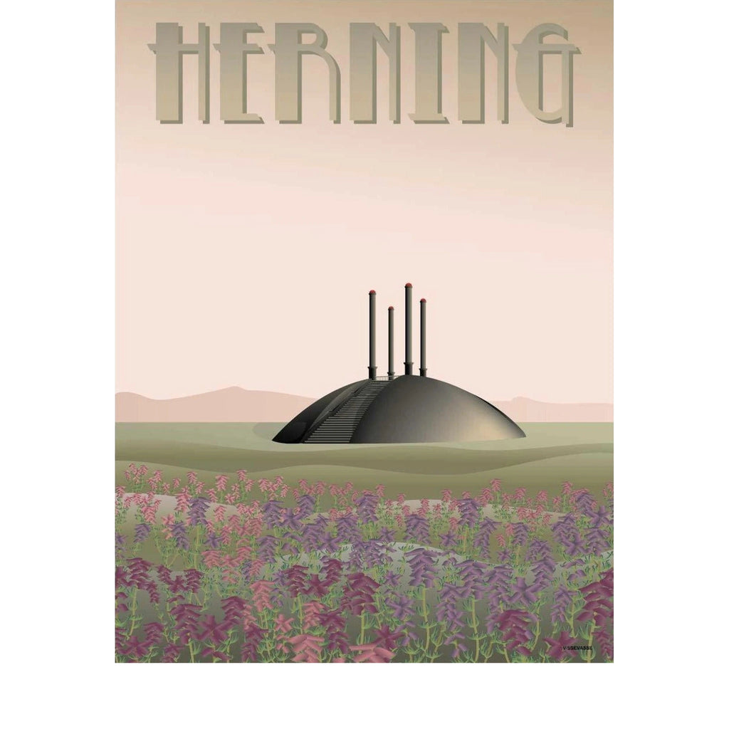 Vissevasse Herning Elia Poster, 30 X40 Cm