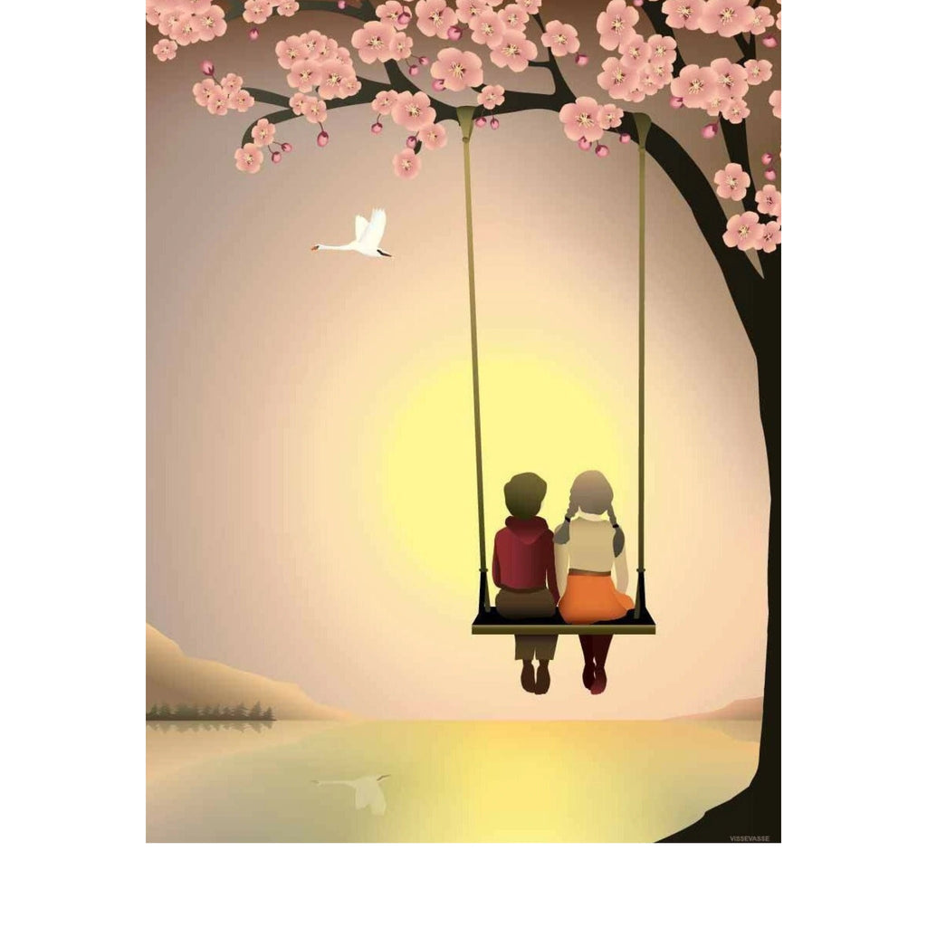 Vissevasse Sunset With You Poster, 50 X70 Cm