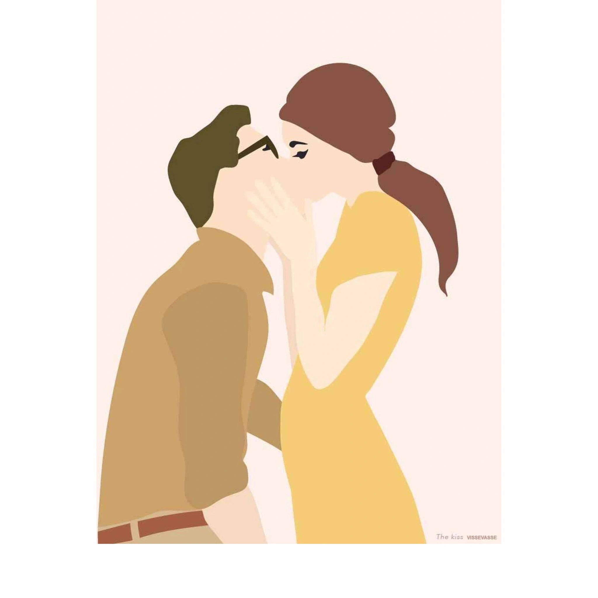 Vissevasse The Kiss Poster