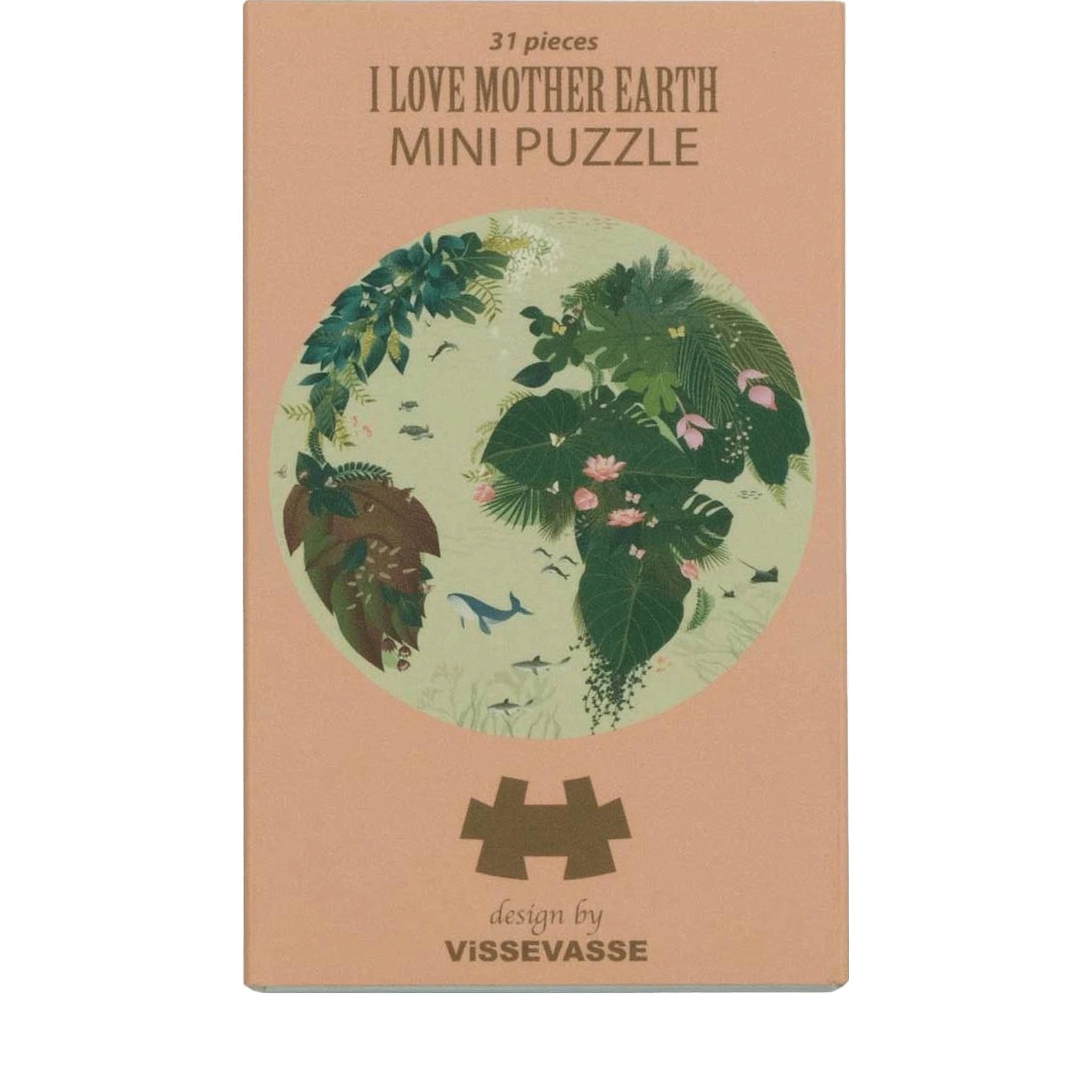 Vissevasse I Love Mother Earth Mini Puzzle