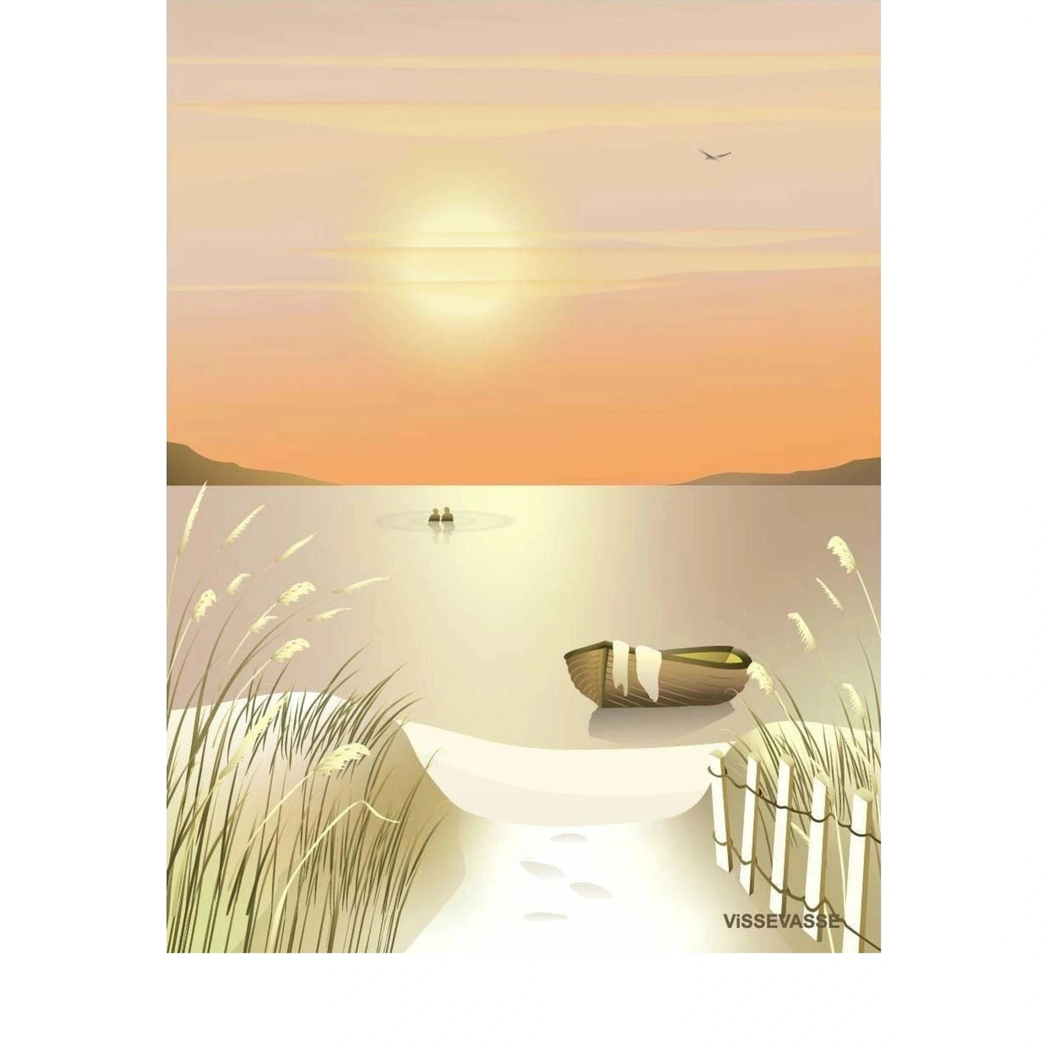 Vissevasse The Dunes Mini Card, A7