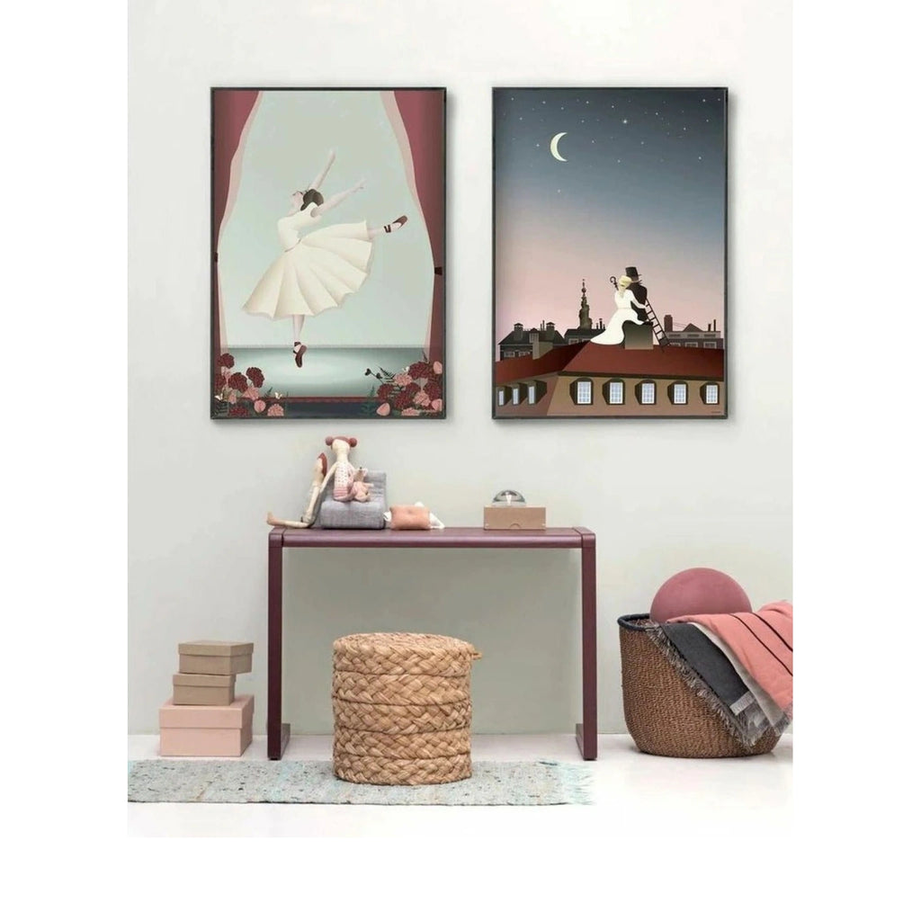 Vissevasse The Shepherdess And The Chimney Sweep Poster, 30 X40 Cm