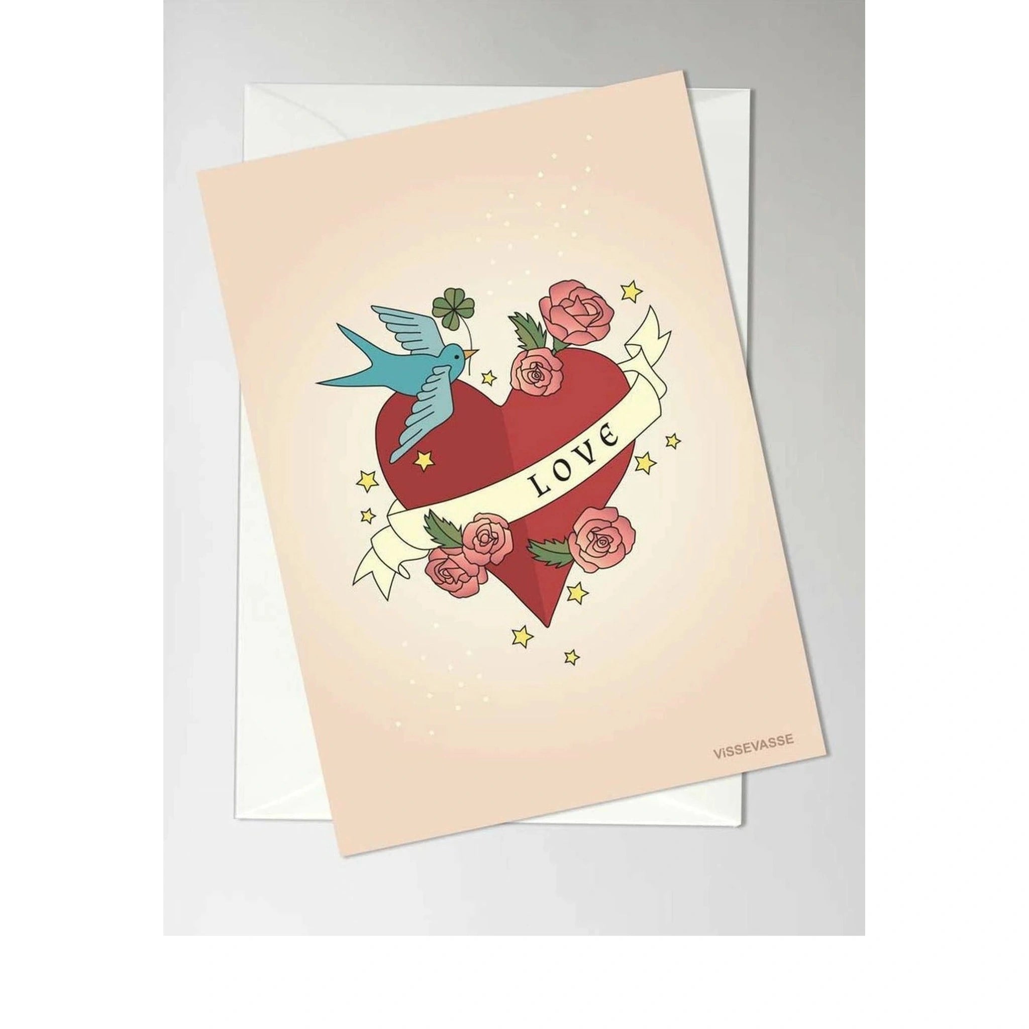 Vissevasse Eternal Love Greeting Card