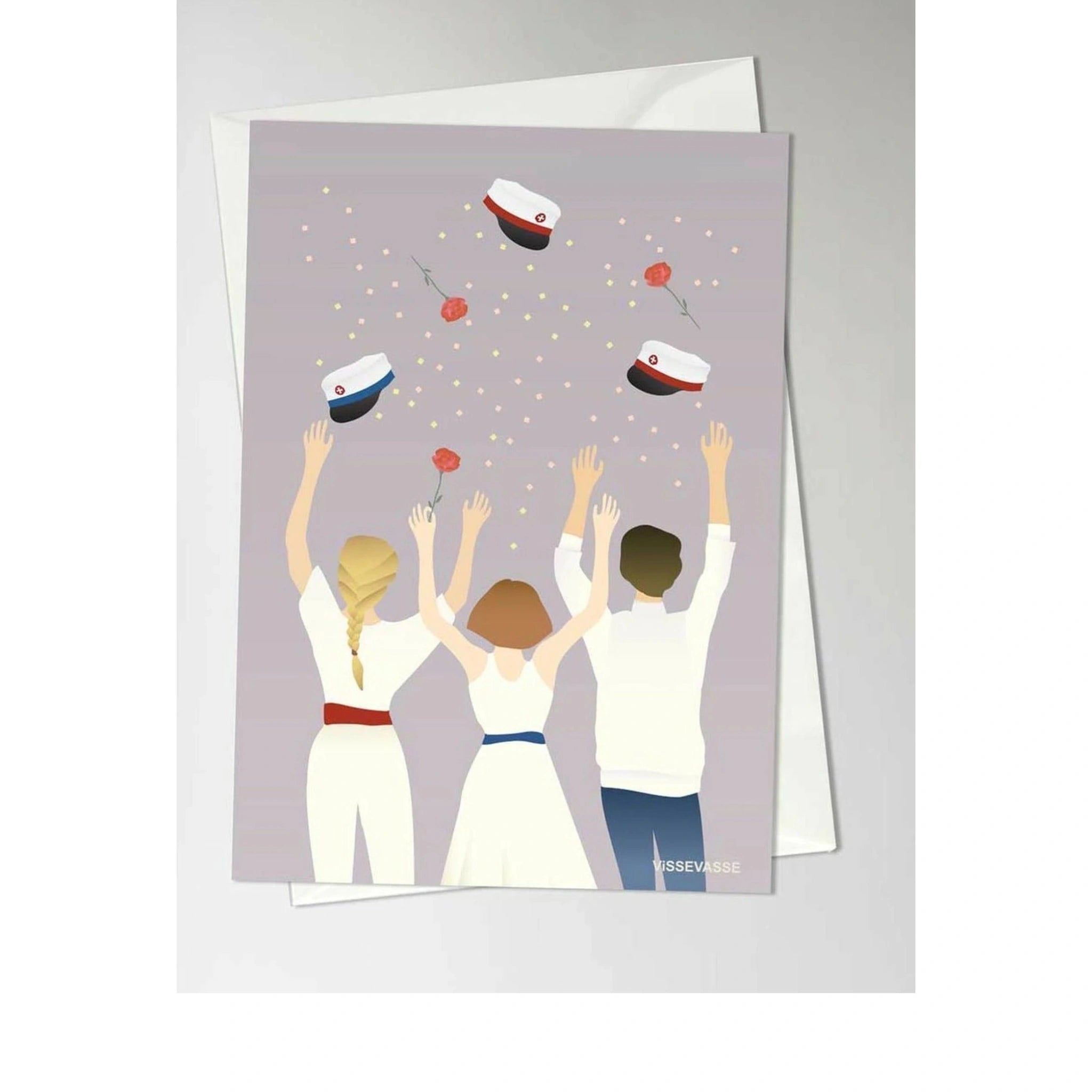 Vissevasse Graduation Day Greeting Card