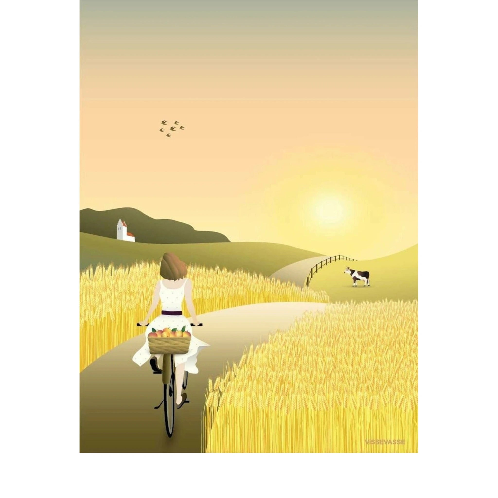 Vissevasse Yogi Babe Greeting Card, A6