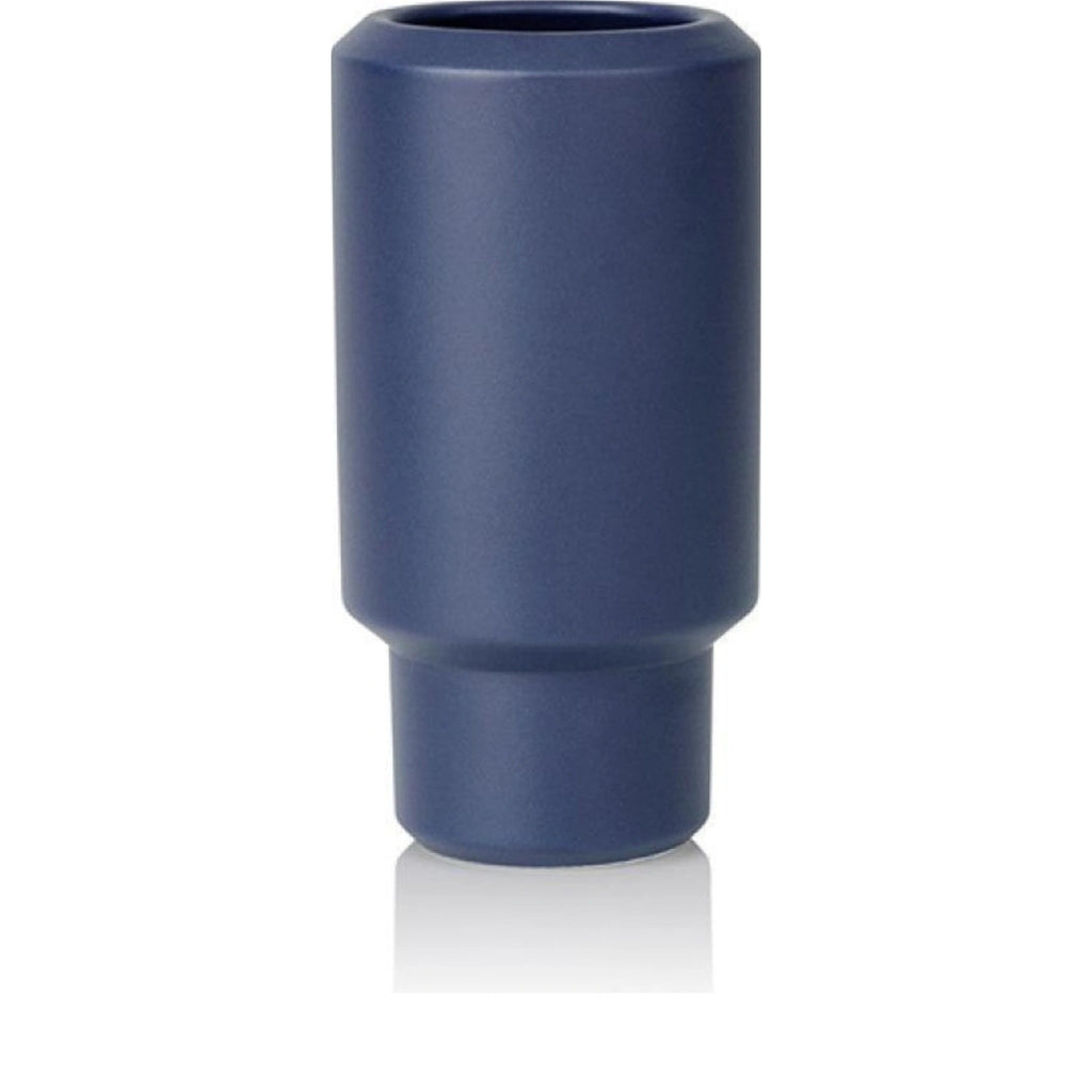 Lucie Kaas Fumario Vase Blue, 16,5cm