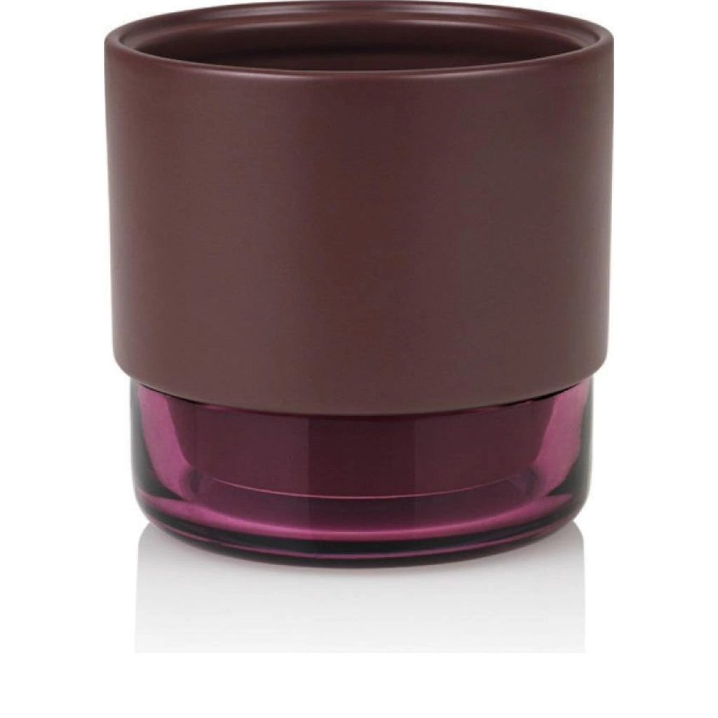 Lucie Kaas Gro flowerpot mahogany red, 12,5cm