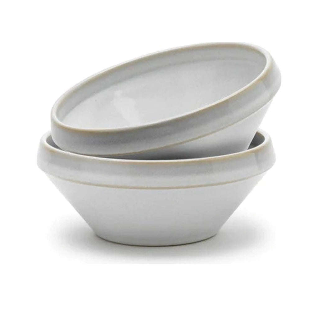 Knabstrup Keramik Tavola dough bowl 2 pieces 0,5 l, white