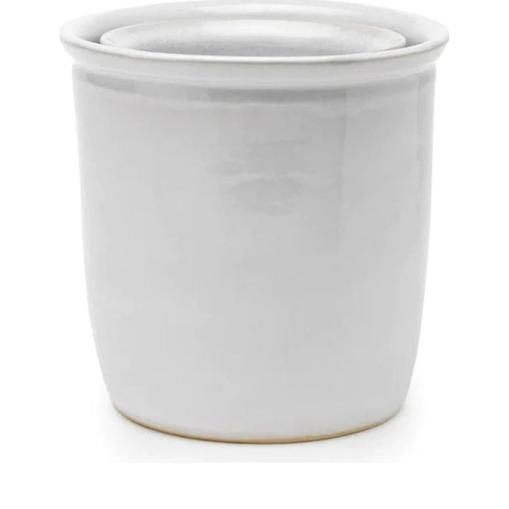 Knabstrup Keramik Tavola Pickle Pot Set of 2 4 L + 2 L, White