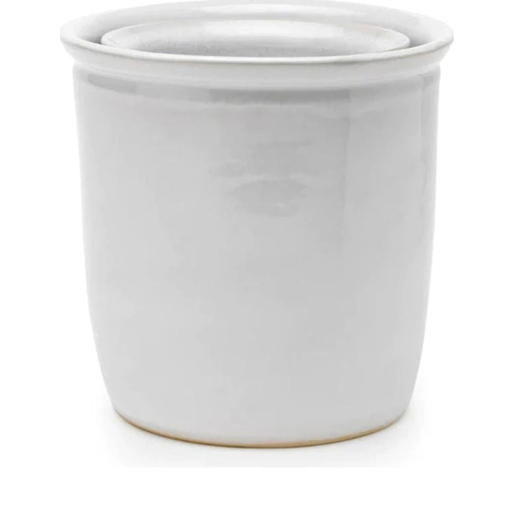 Knabstrup Keramik Tavola Pickle Pot Set of 2 4 L + 2 L, White