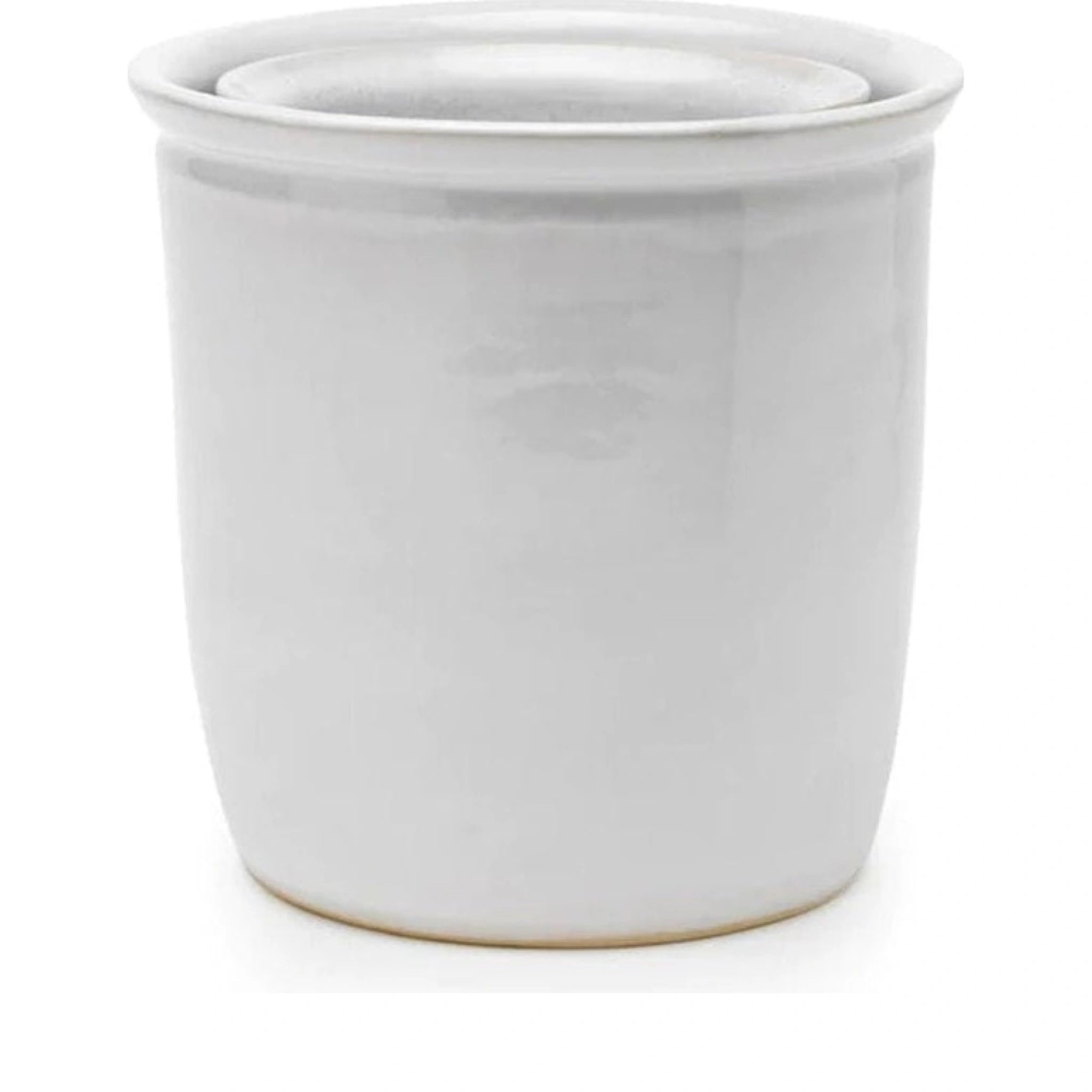 Knabstrup Keramik Tavola Pickle Pot Set of 2 4 L + 2 L, White