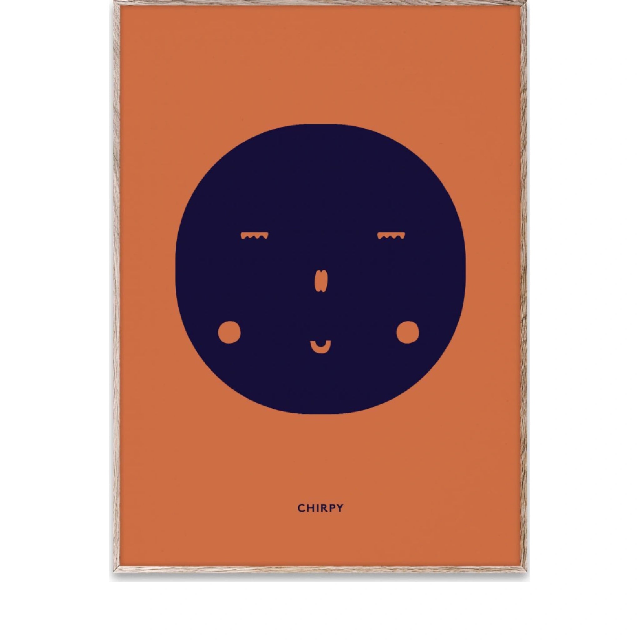 Paper Collective Chirpy Feeling Poster, 50x70 Cm