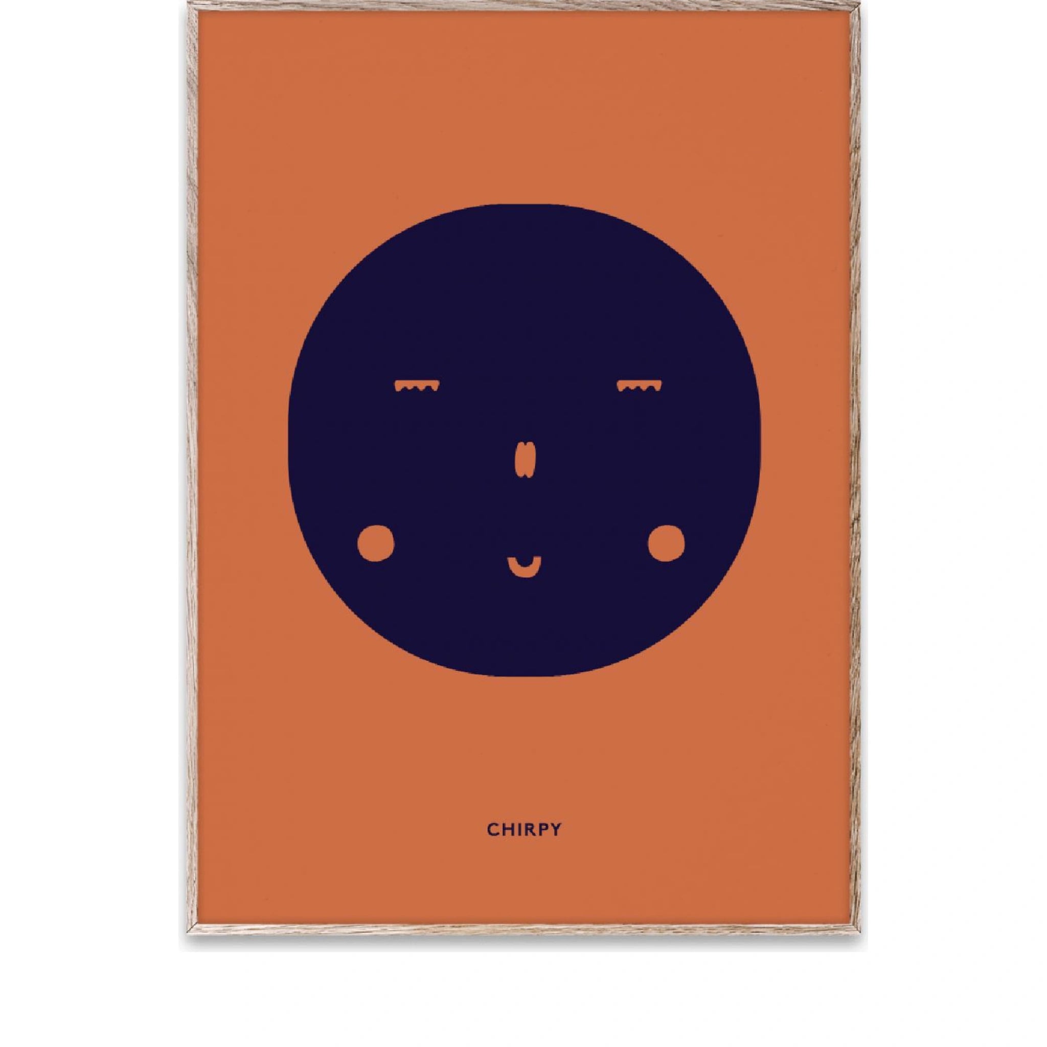 Paper Collective Chirpy Feeling Poster, 50x70 Cm