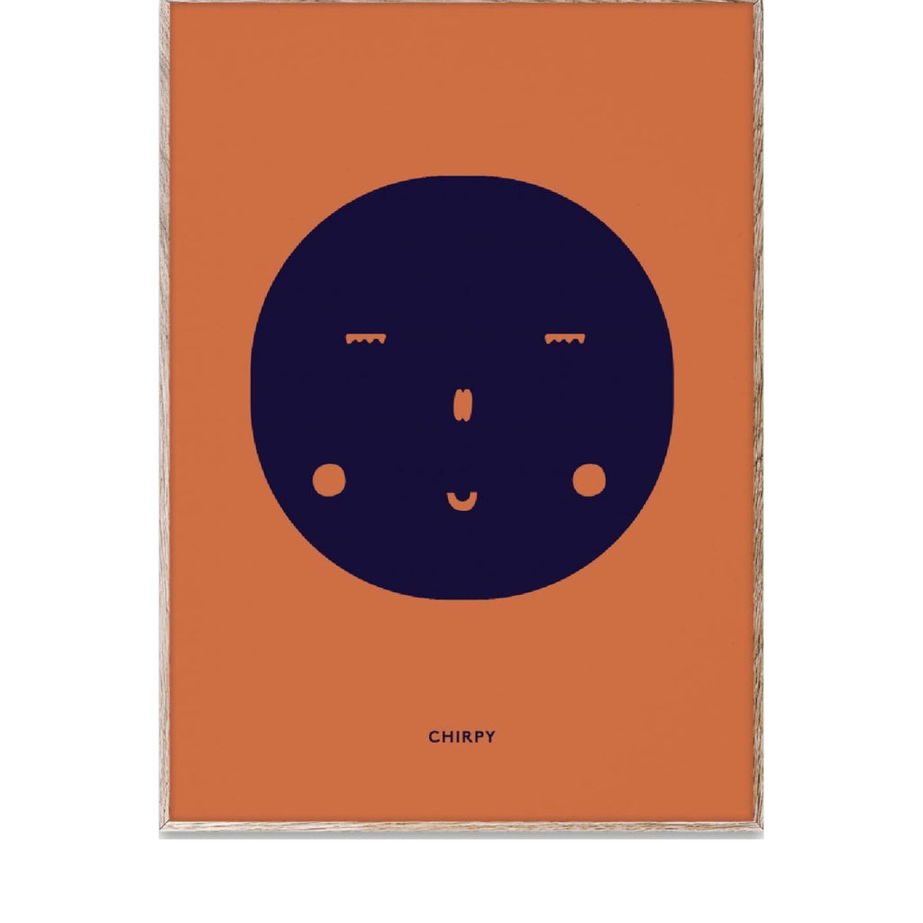 Paper Collective Chirpy Feeling Poster, 50x70 Cm
