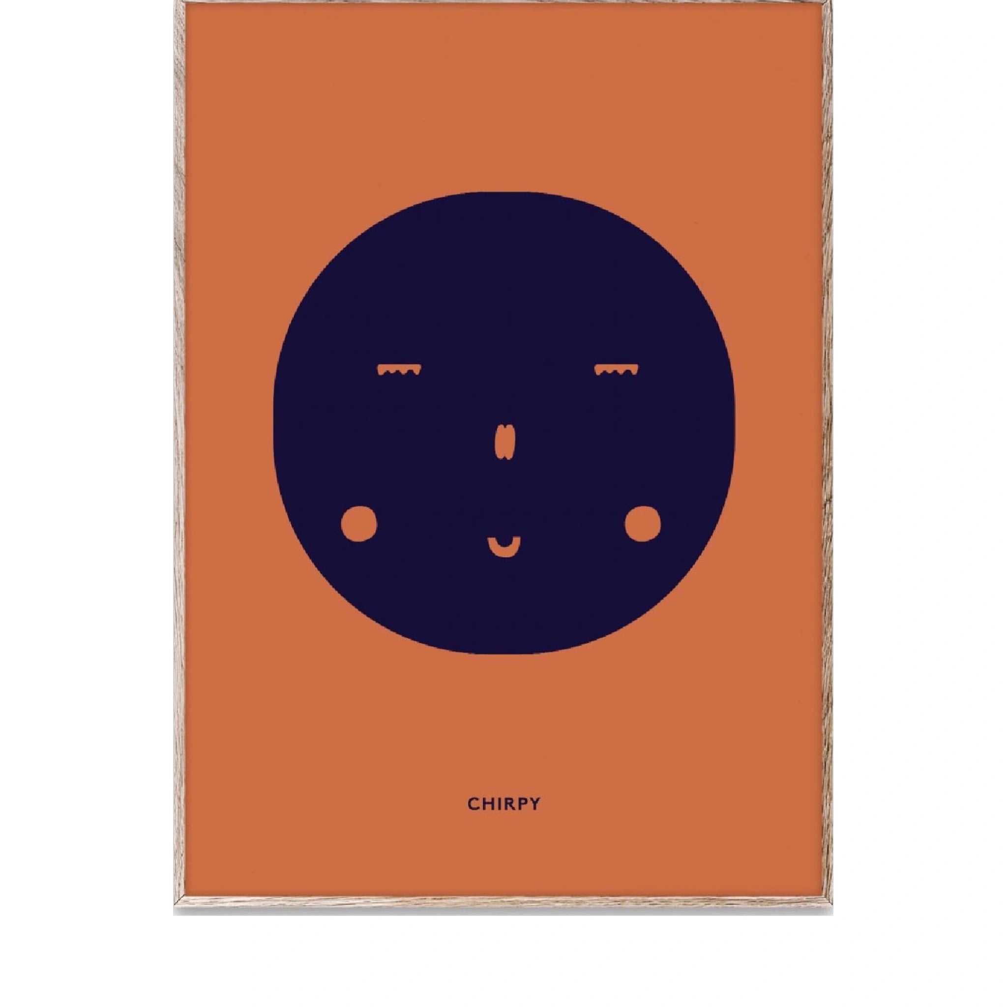 Paper Collective Chirpy Feeling Poster, 50x70 Cm