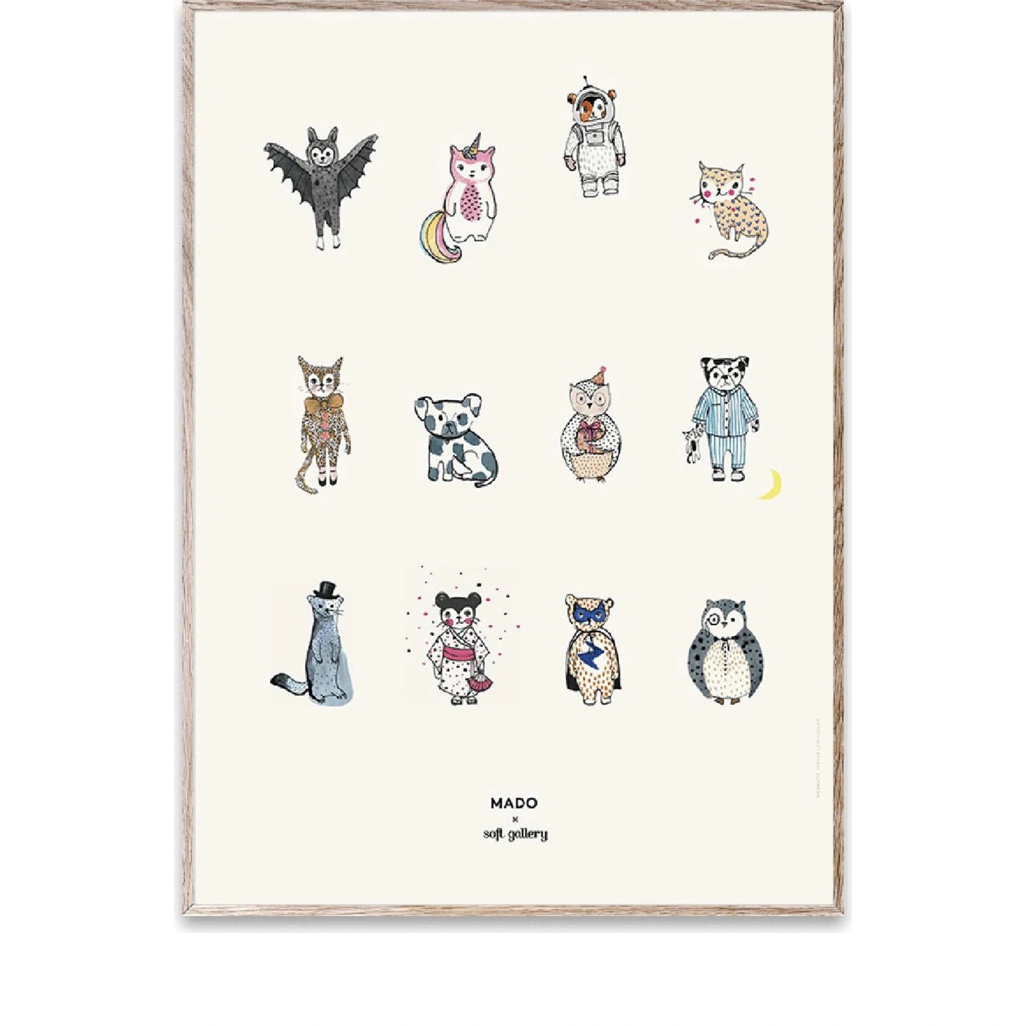 Paper Collective All Together Now Poster, 50x70 Cm