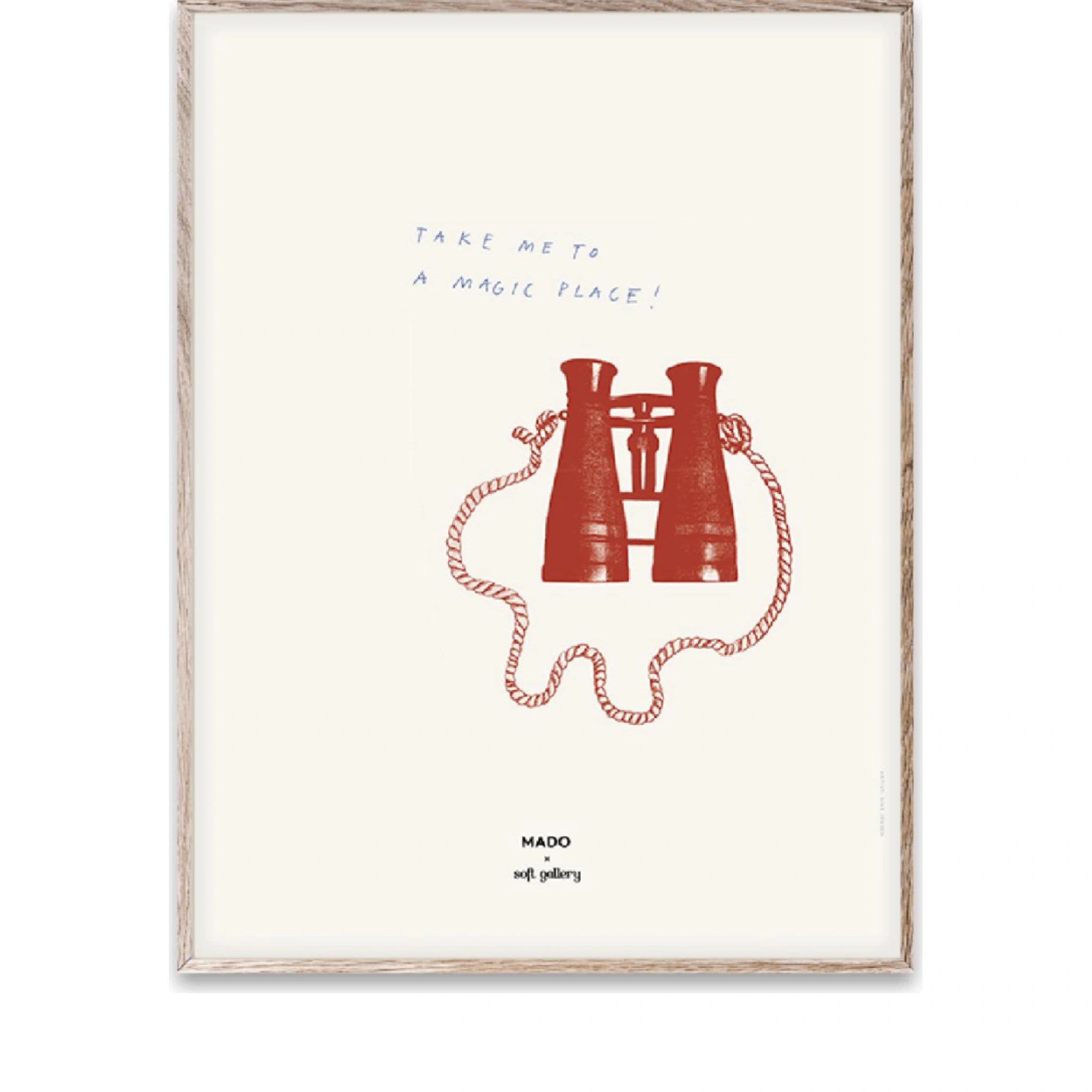 Paper Collective Magic Place Poster, 30x40 Cm