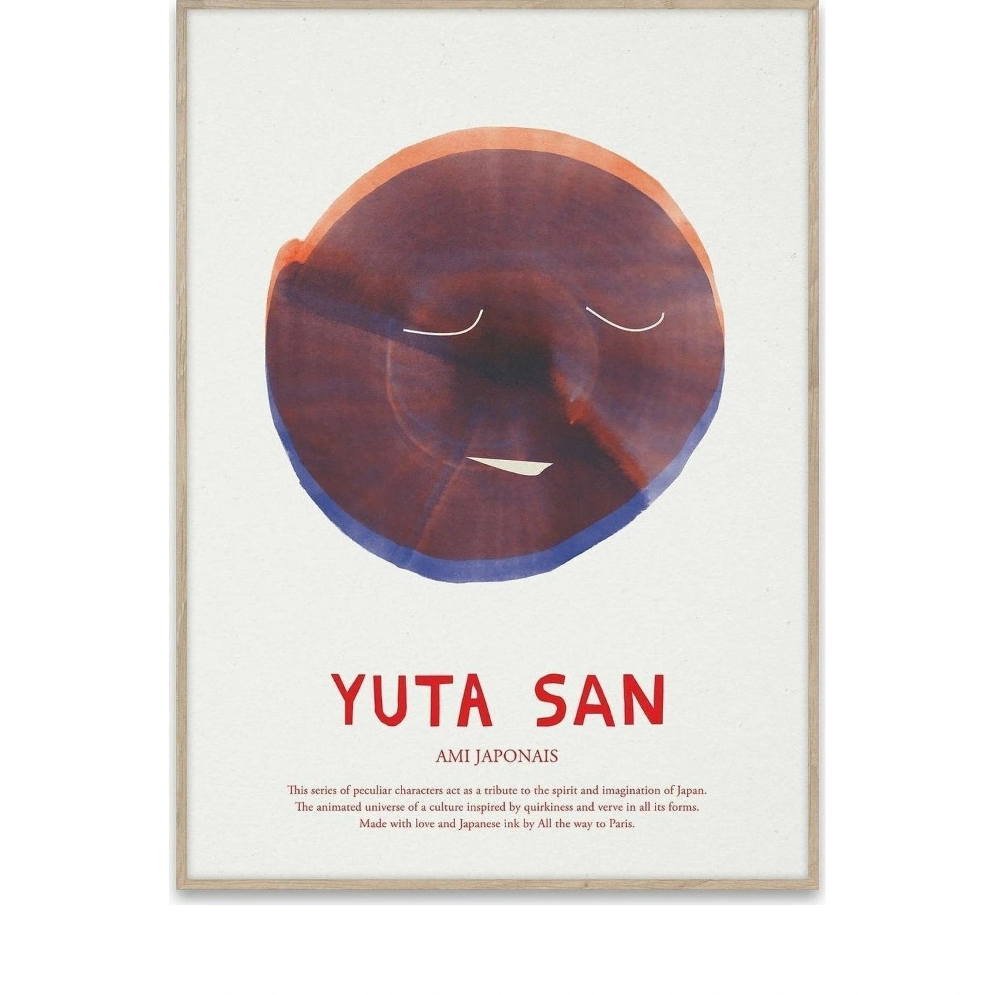 Paper Collective Yuta San Poster, 50x70 Cm