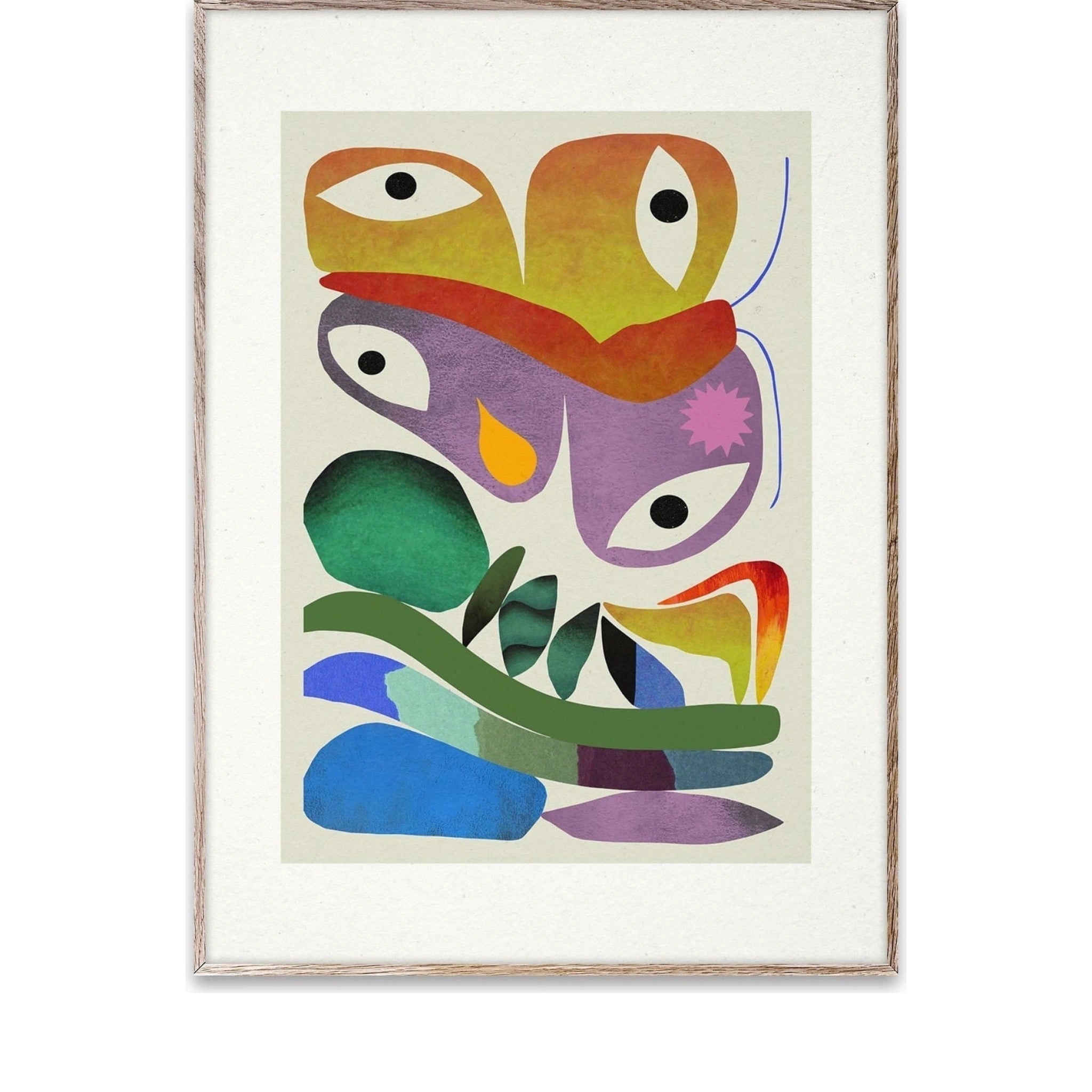 Paper Collective Butterfly Eyes Poster, 50 X70 Cm