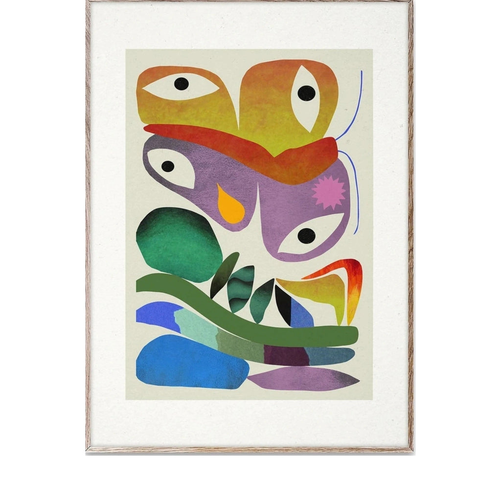 Paper Collective Butterfly Eyes Poster, 50 X70 Cm