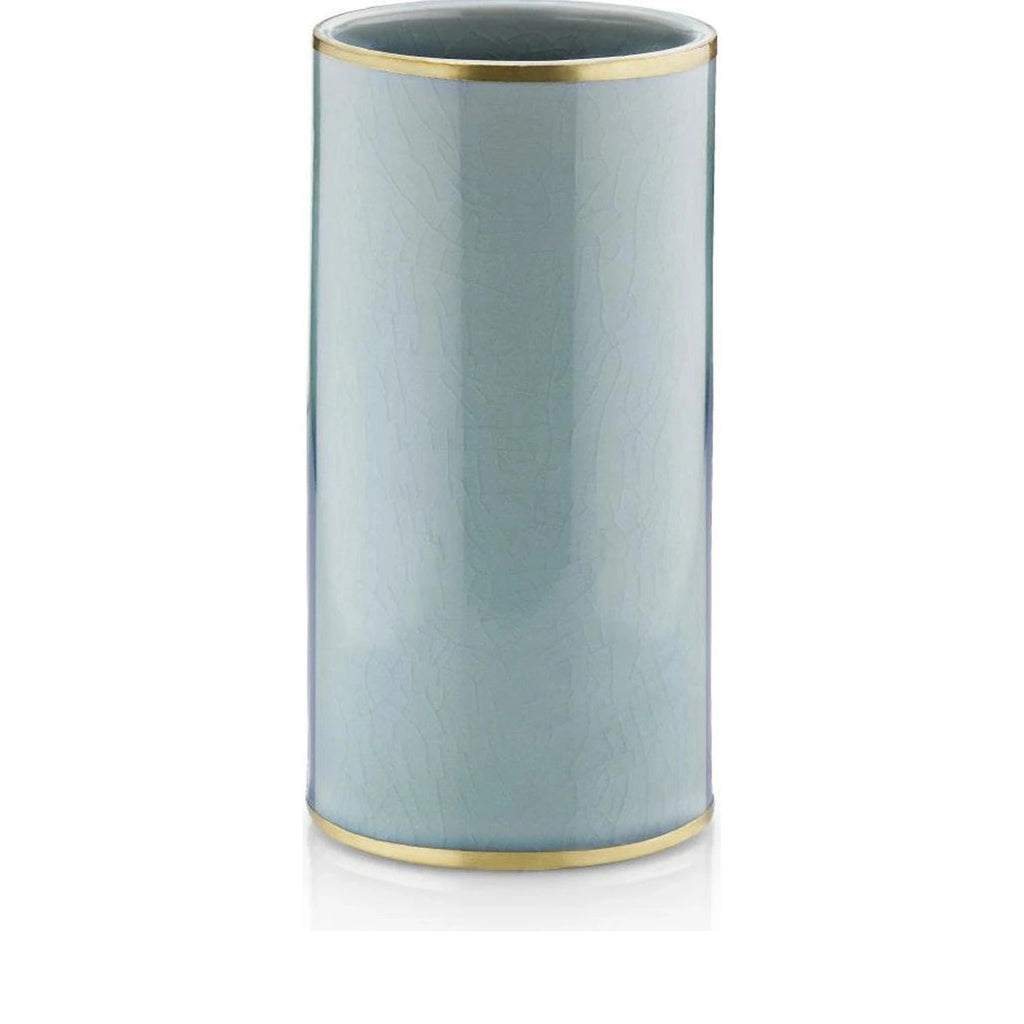 Lucie Kaas Matee Vase Turquoise, 18cm