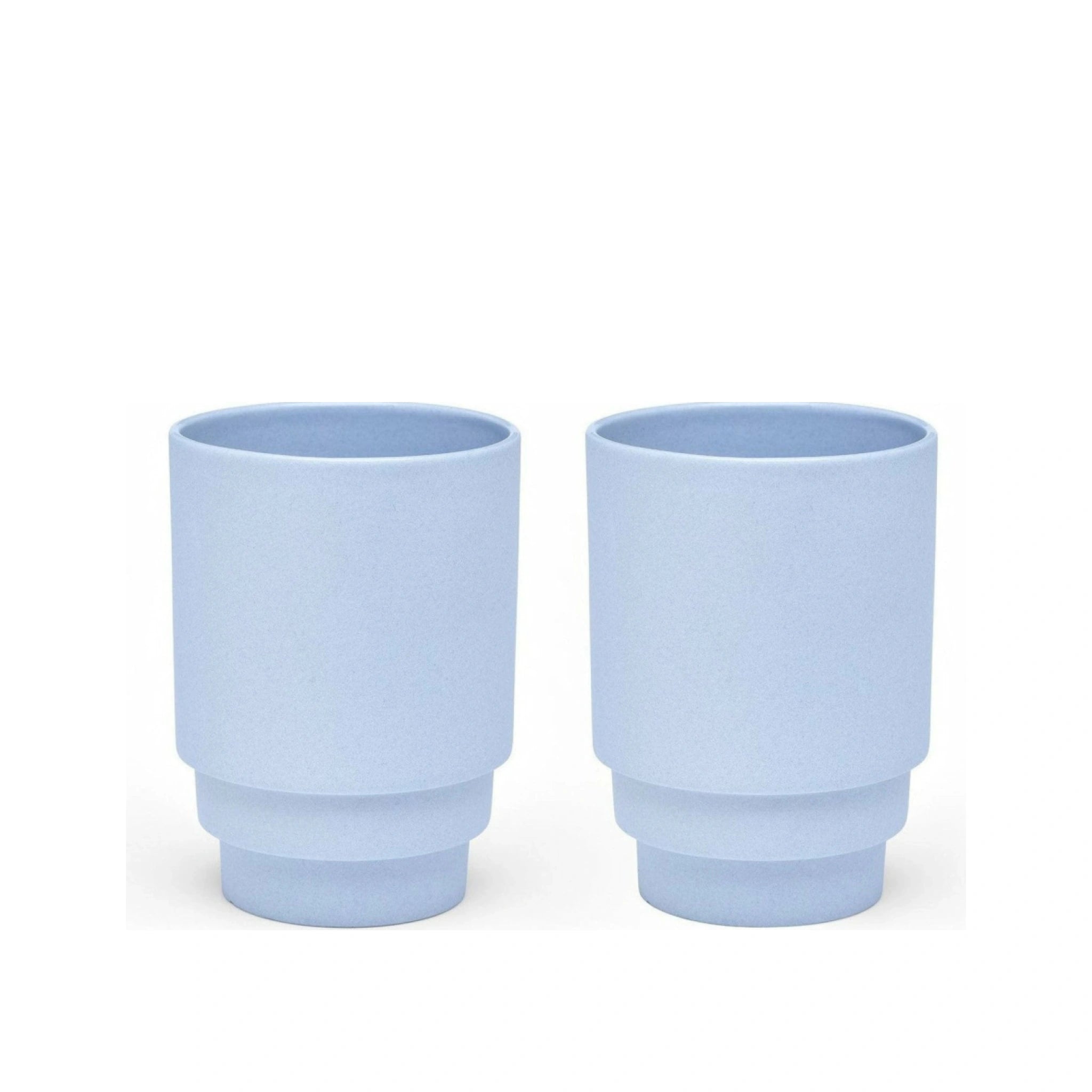 Puik Monday Coffee Cup Set Of 2, Lightbleu