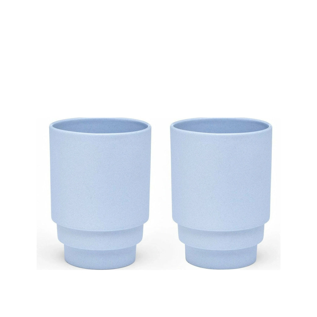 Puik Monday Coffee Cup Set Of 2, Lightbleu