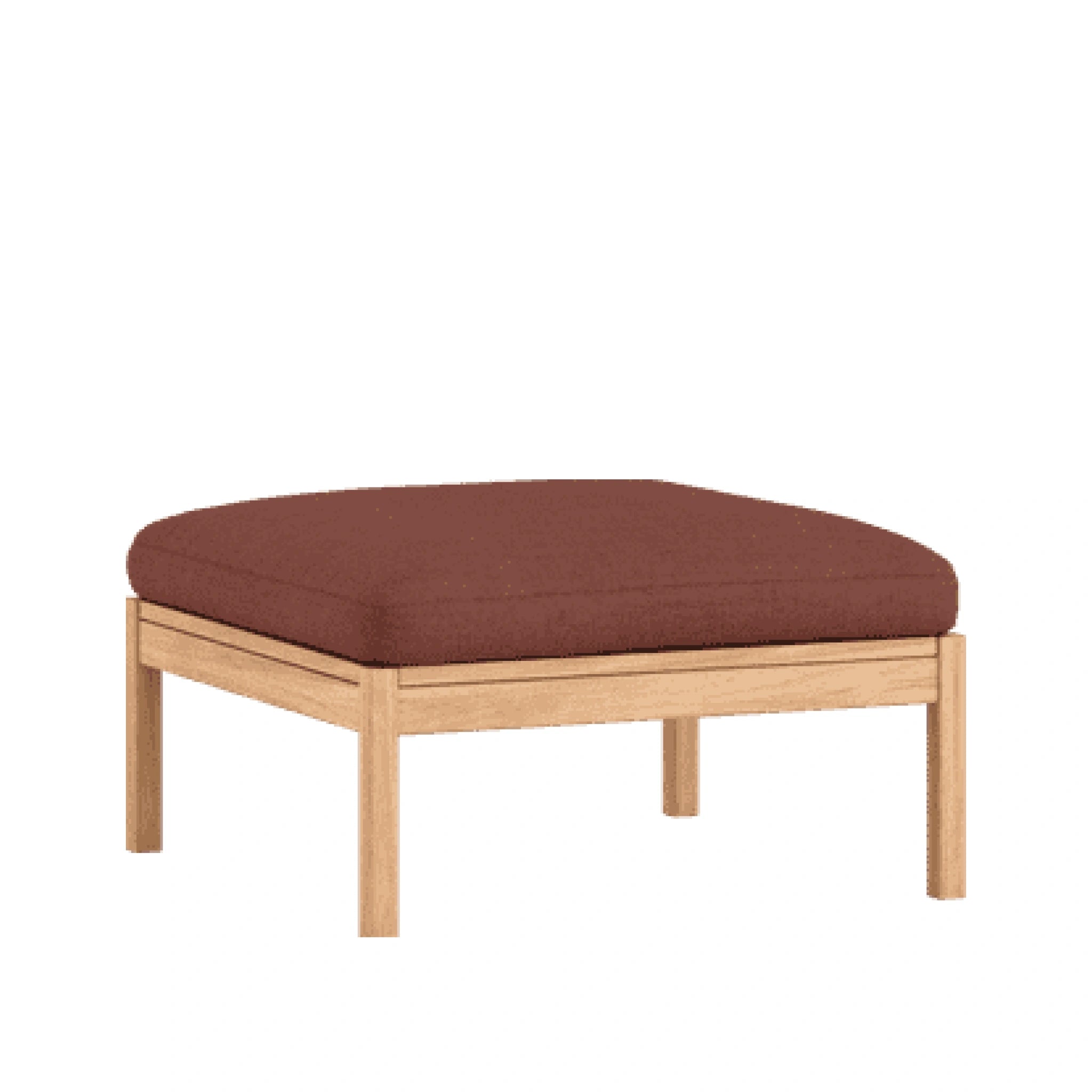 Moebe Modular Sofa Set, Ottoman, Re-wool 687 (fsc Mix Credit)