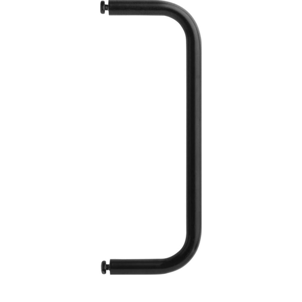 String Furniture String System Clothes Rail To Metal Shelf 30 Cm, Black