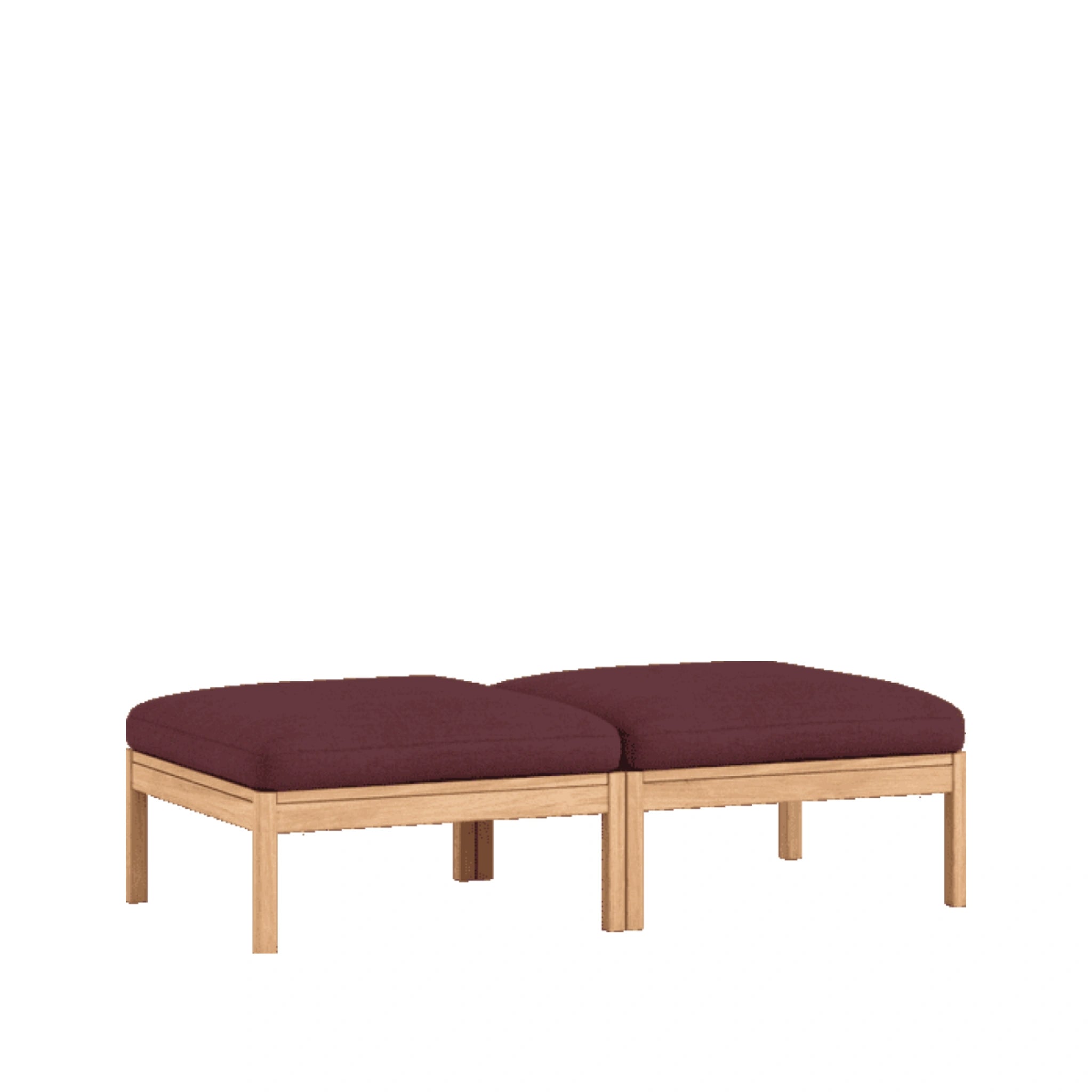 Moebe Modular Sofa Set, 2 Seater Daybed, Autumn 681 (fsc Mix Credit)