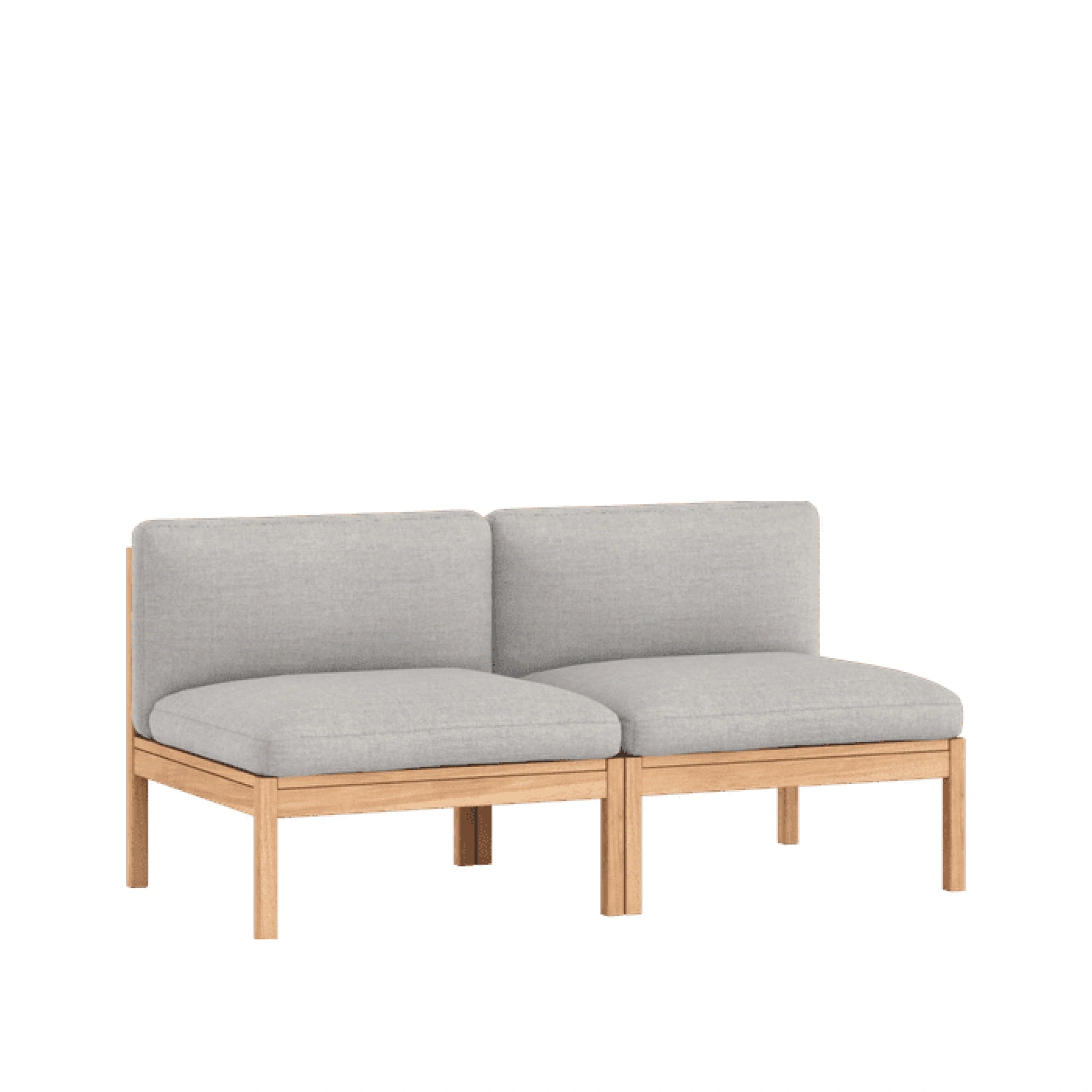 Moebe Modular Sofa Set, 2 Seater Sofa, Autumn 101 (fsc Mix Credit)