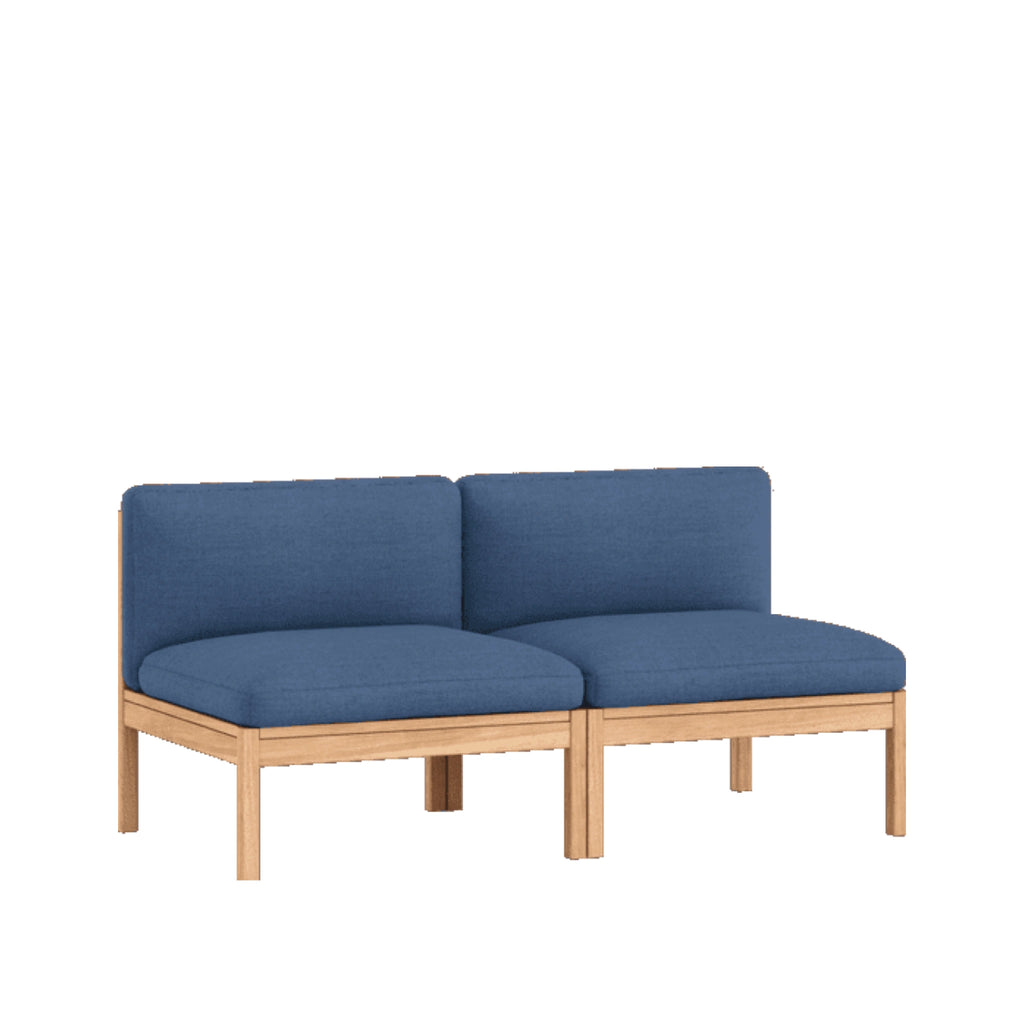 Moebe Modular Sofa Set, 2 Seater Sofa, Re-wool 767 (fsc Mix Credit)