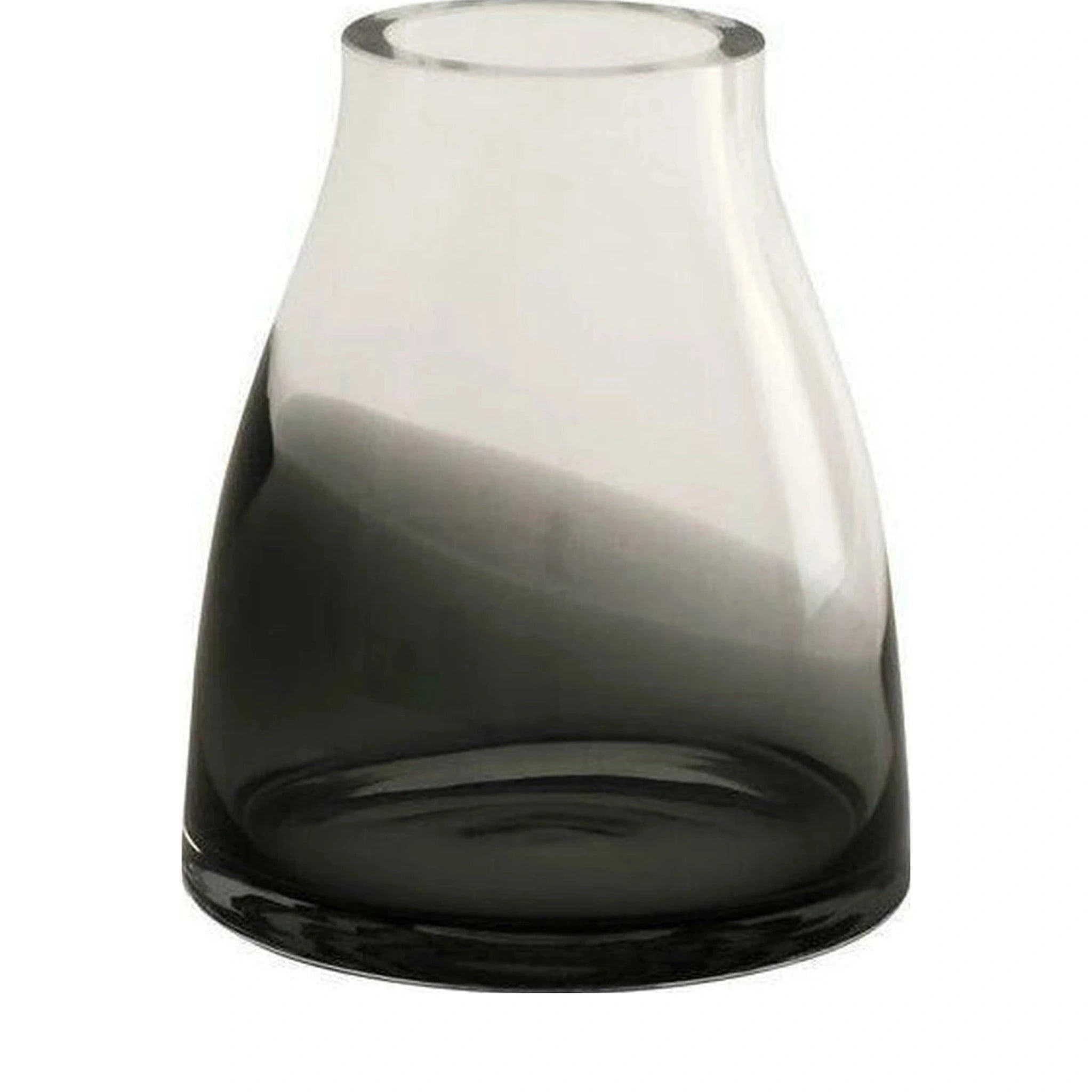 Ro Collection No. 2 Flower Vase øxh 15 X18, Smoked Grey