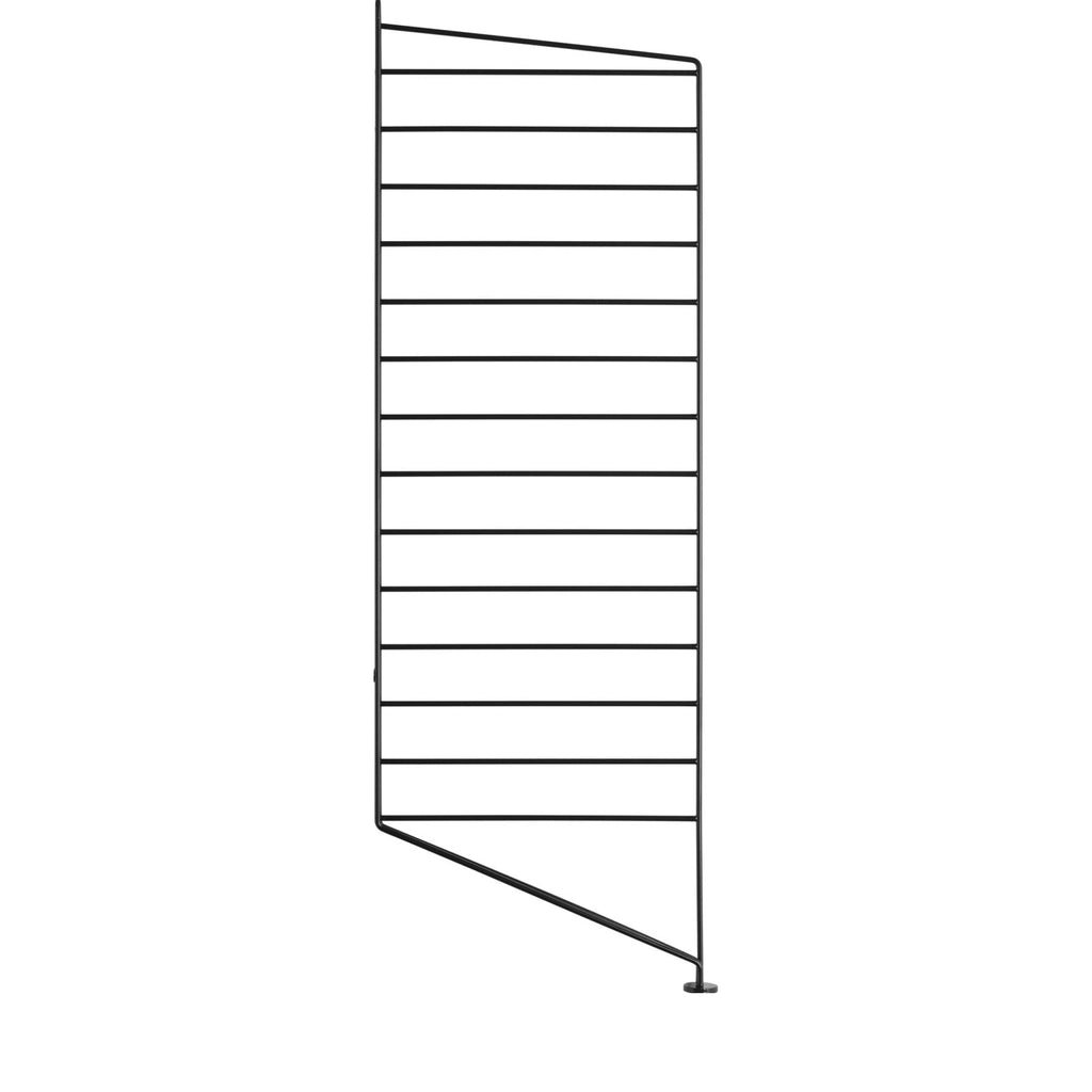 String Furniture String System Side Panel With Stand 30x85 Cm, Black