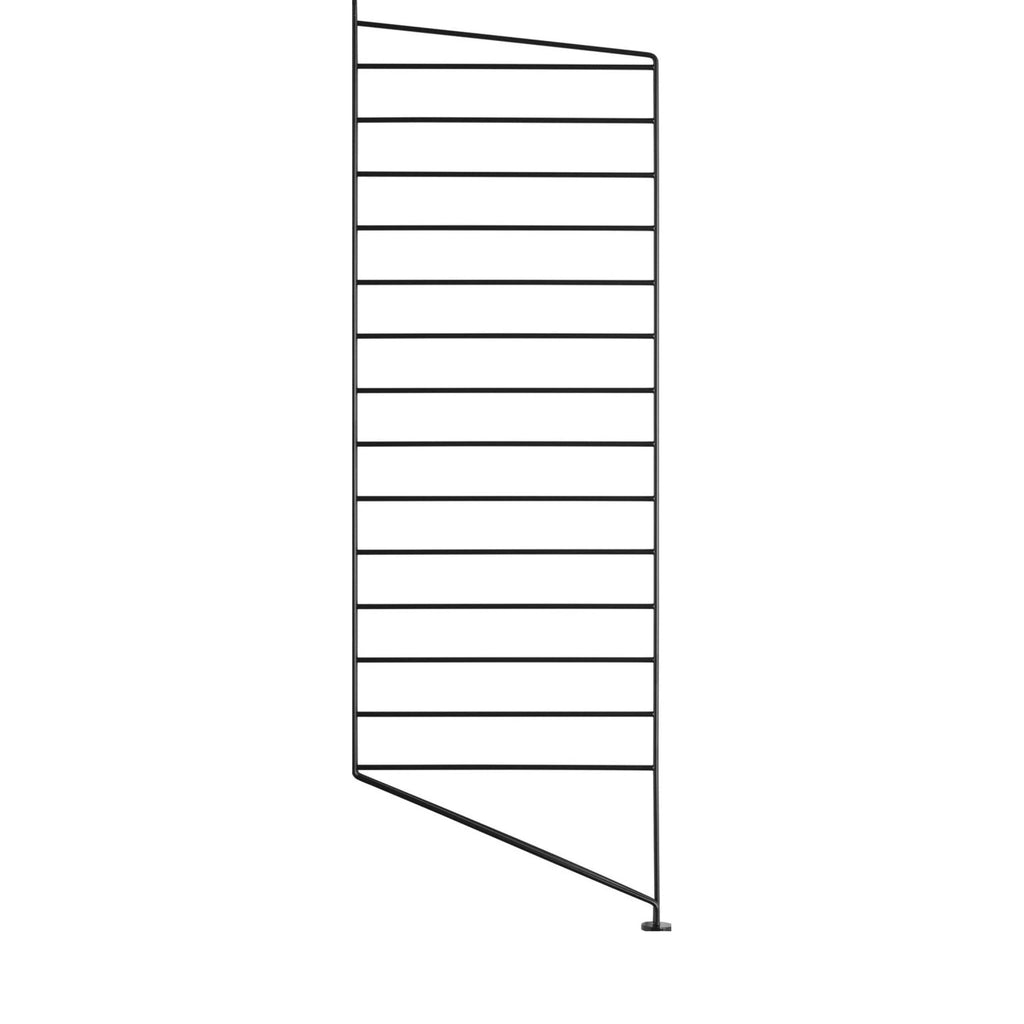 String Furniture String System Side Panel With Stand 30x85 Cm, Black