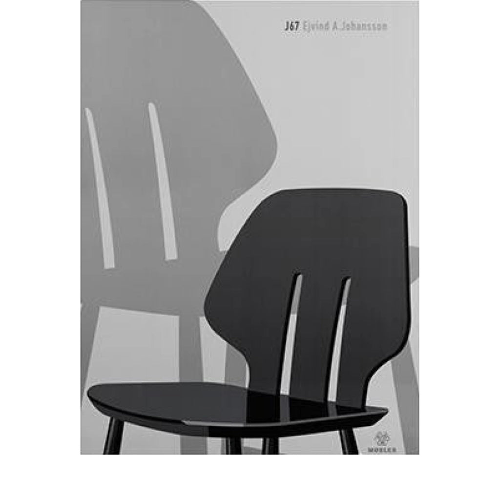 Fdb Møbler J67 Design Poster With History, 80x60cm