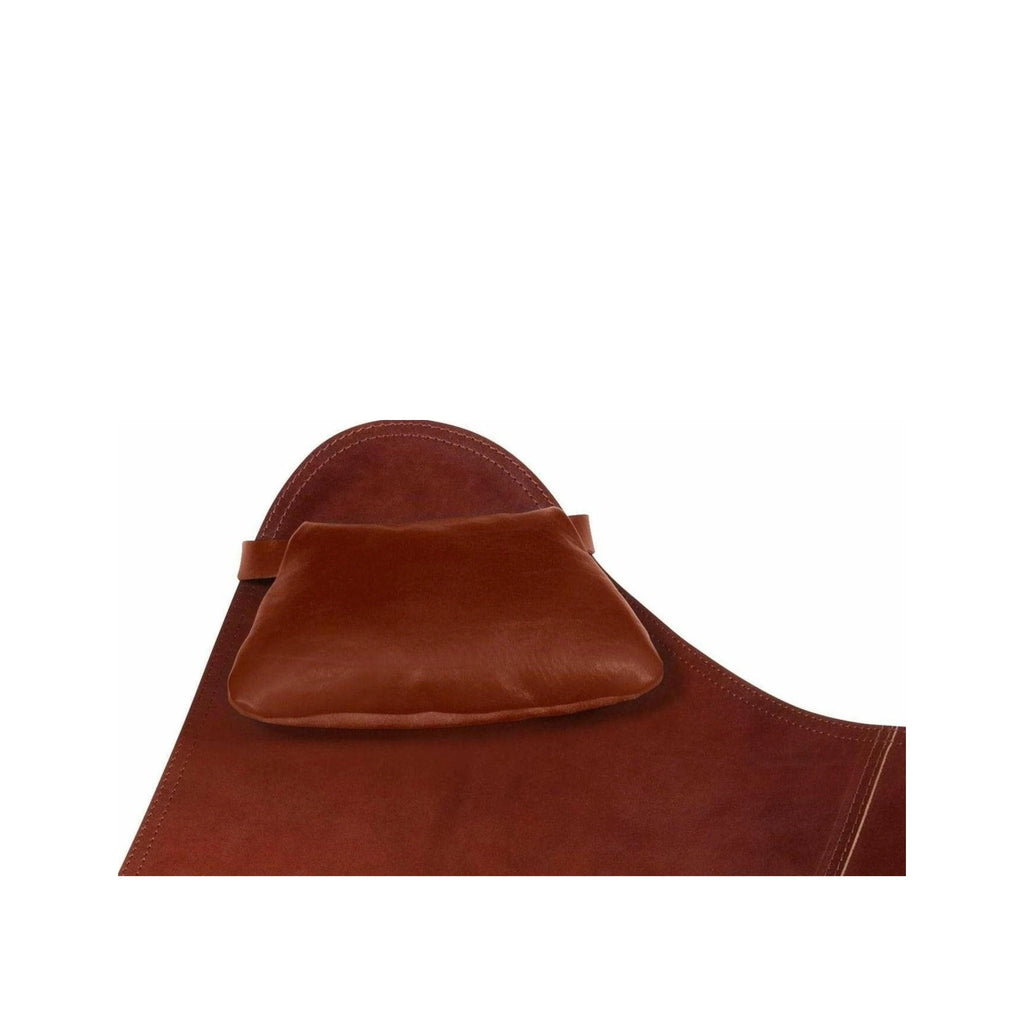Cuero Pampa Soft Leather Cushion, Oak