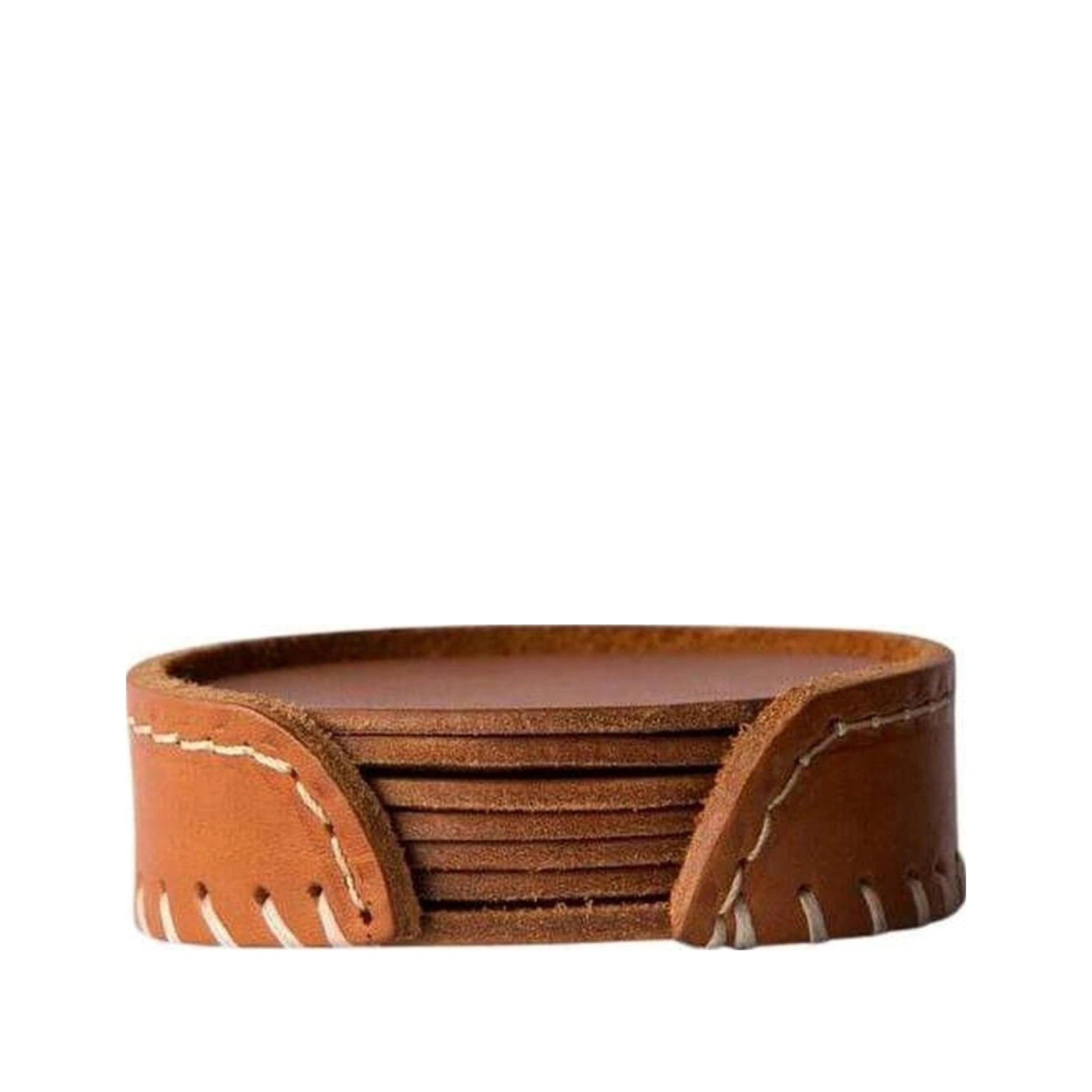 Cuero Pampa coaster set, polo