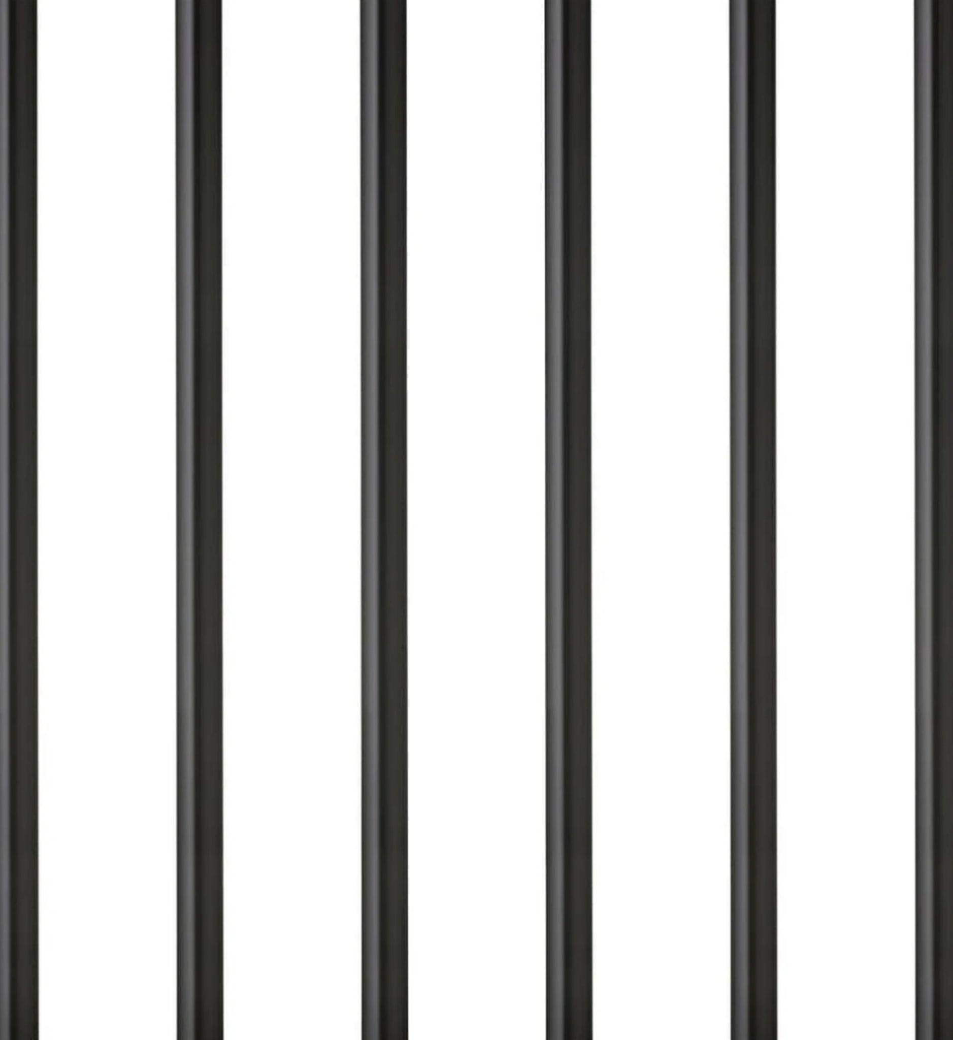 Lyngby Glas straw 6 pcs. black, 6 pcs.