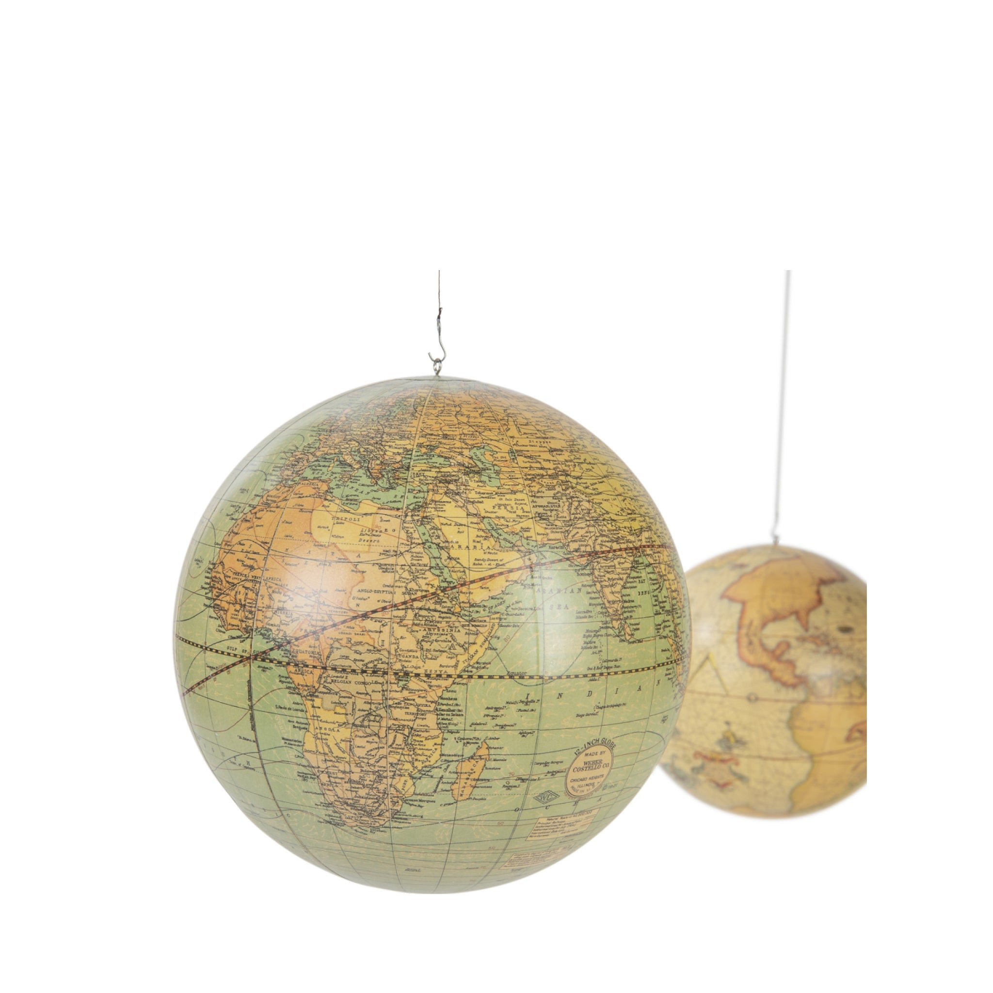 Authentic Models Mobile With Globes